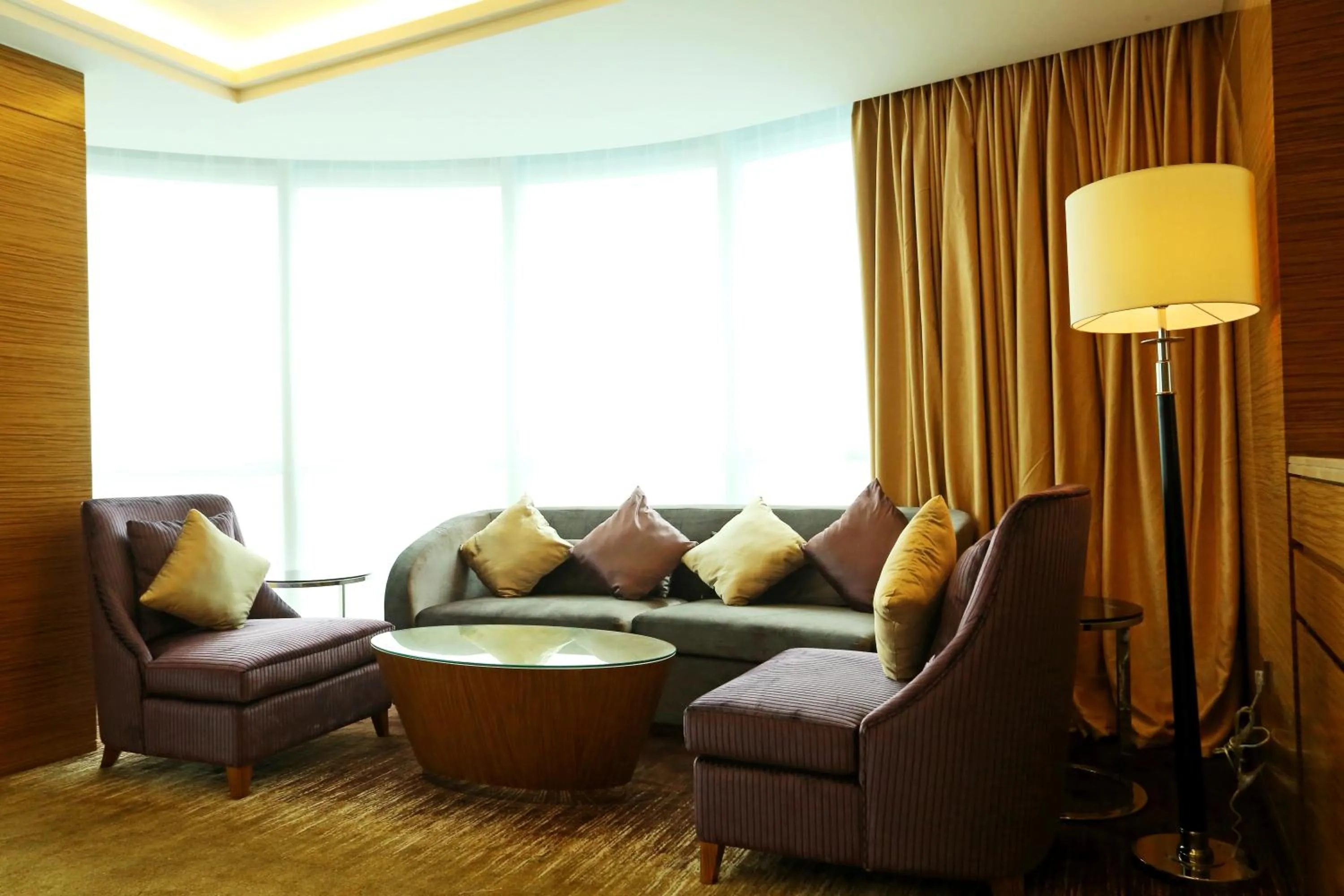 Decorative detail in Shenzhen Baoan PLUS Gems Cube Hotel