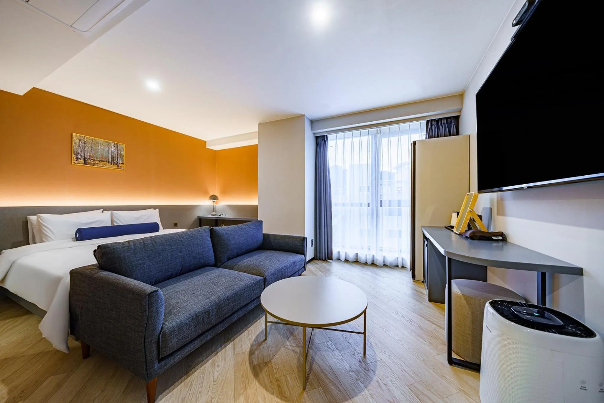 Bed in Hound Hotel Hadan