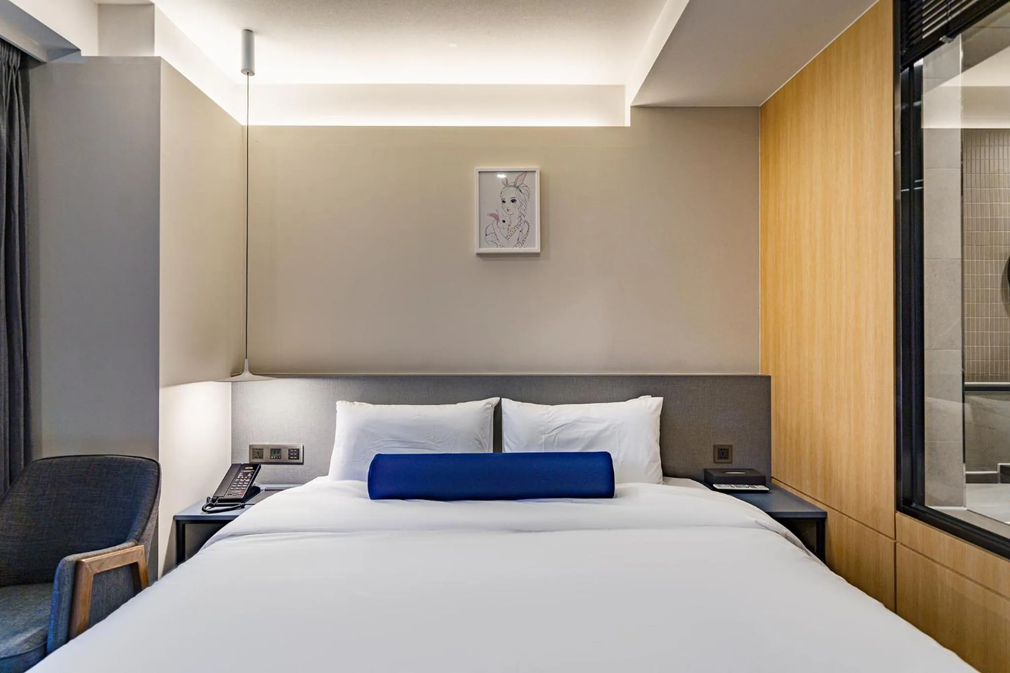 Bed in Hound Hotel Hadan