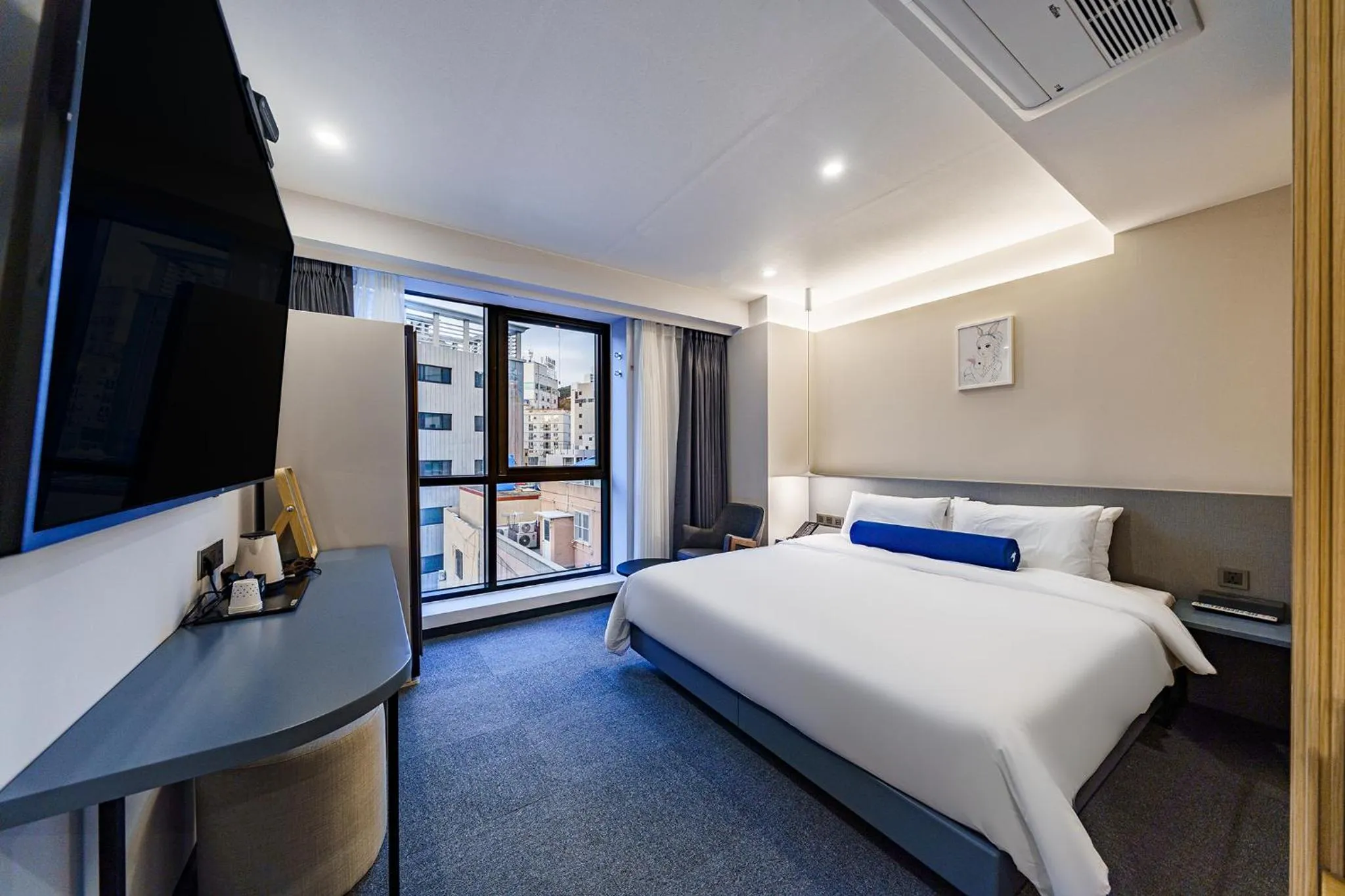 Bed in Hound Hotel Hadan