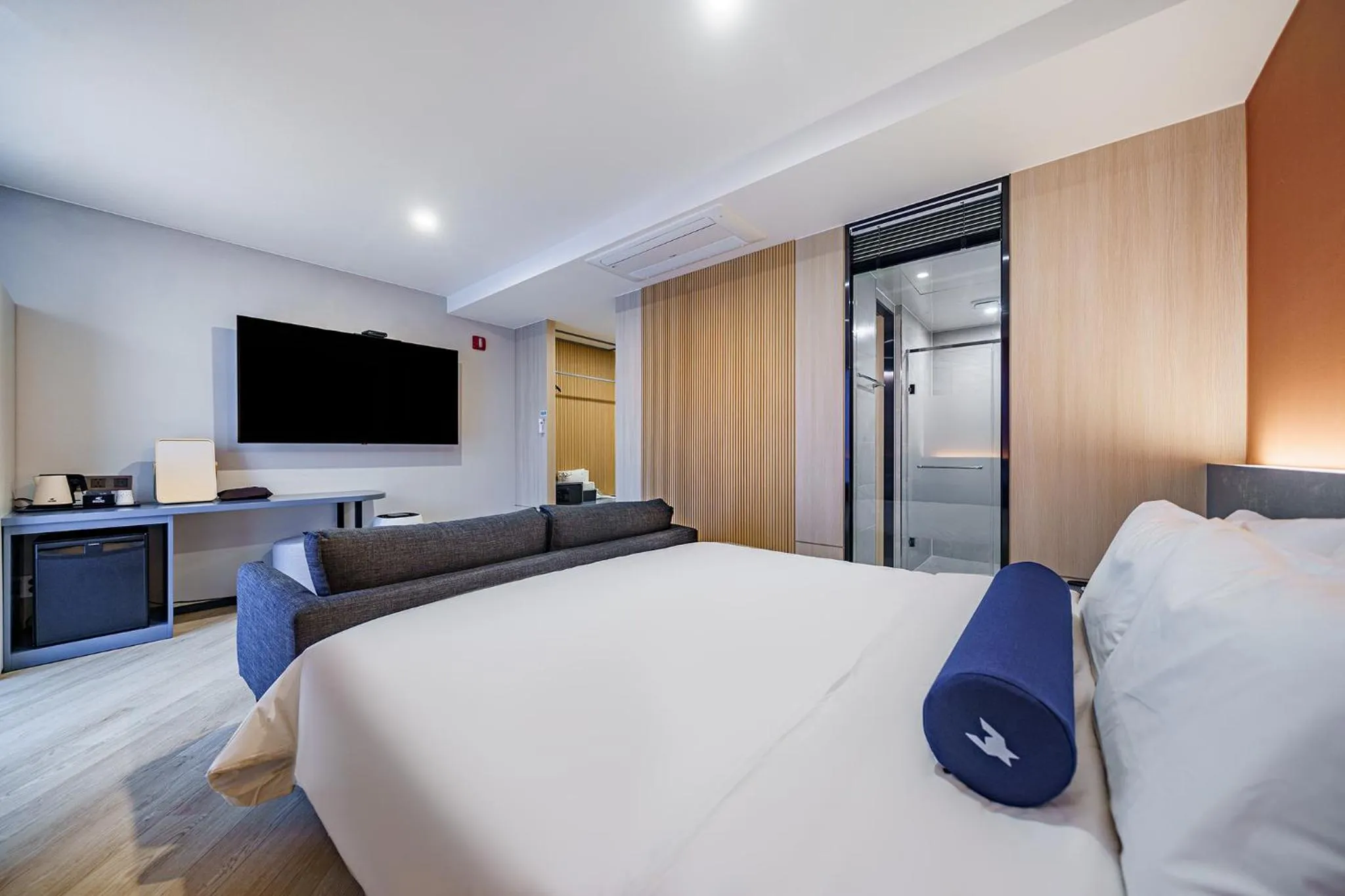 Bed in Hound Hotel Hadan