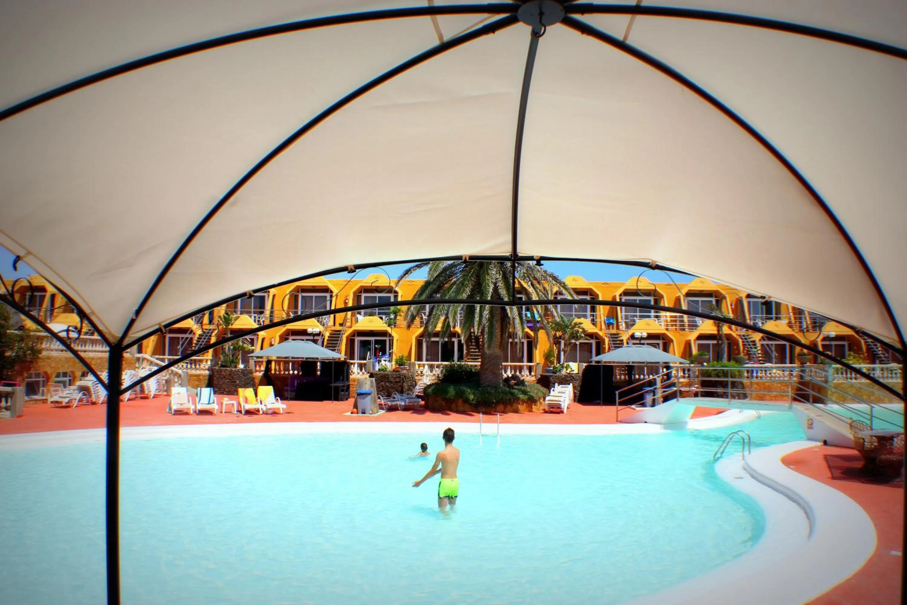 Solarium in Aparthotel la Piramide