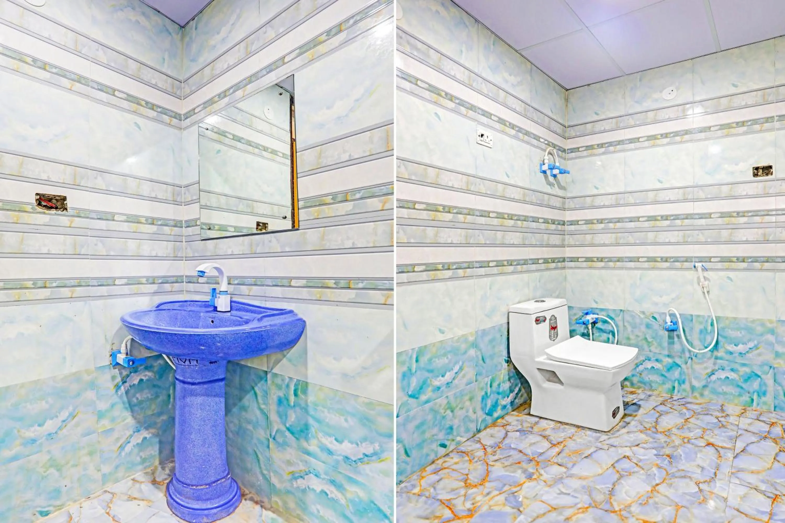 Bathroom in Hotel O High Sky Residency