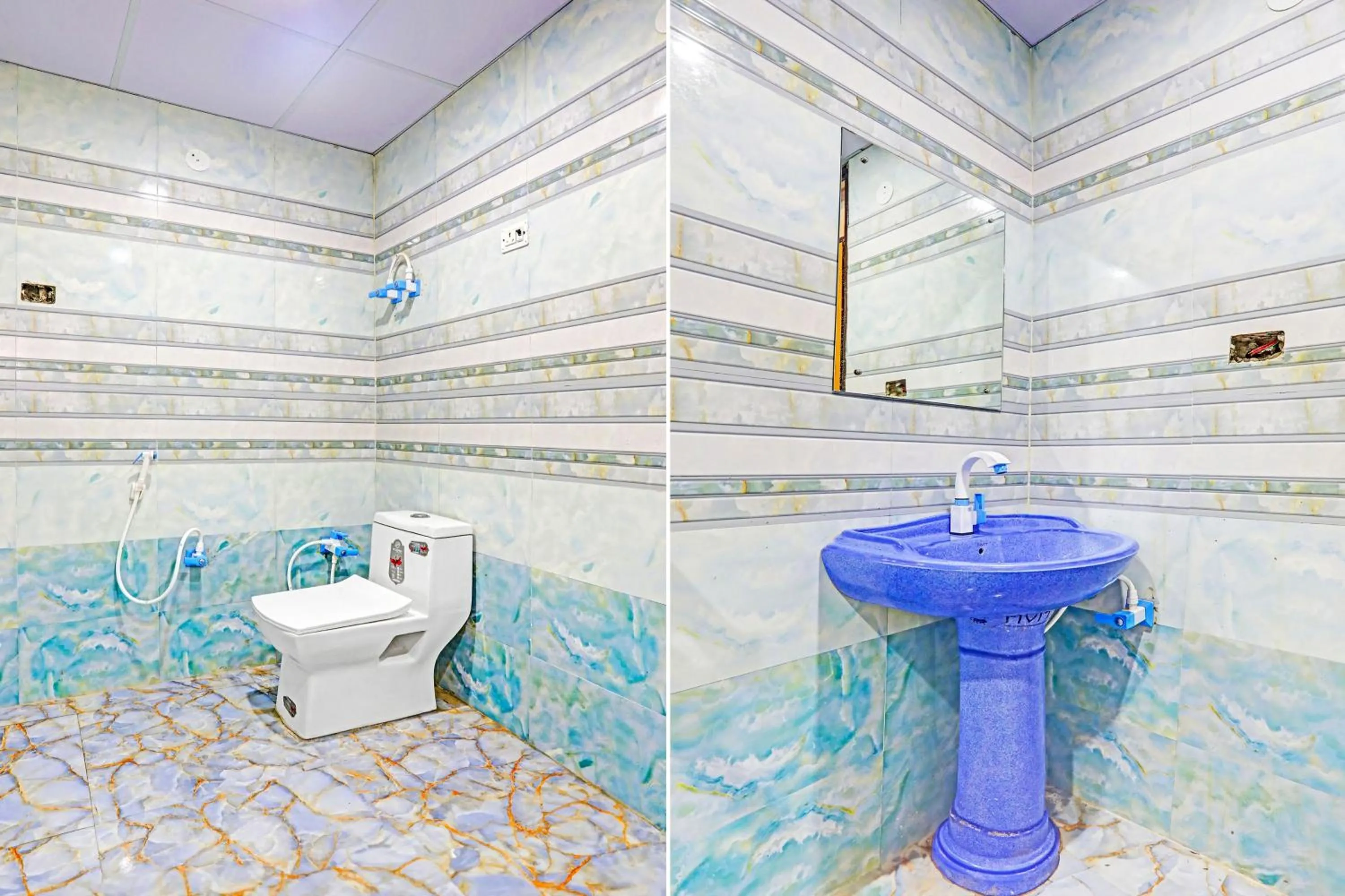 Bathroom in Hotel O High Sky Residency