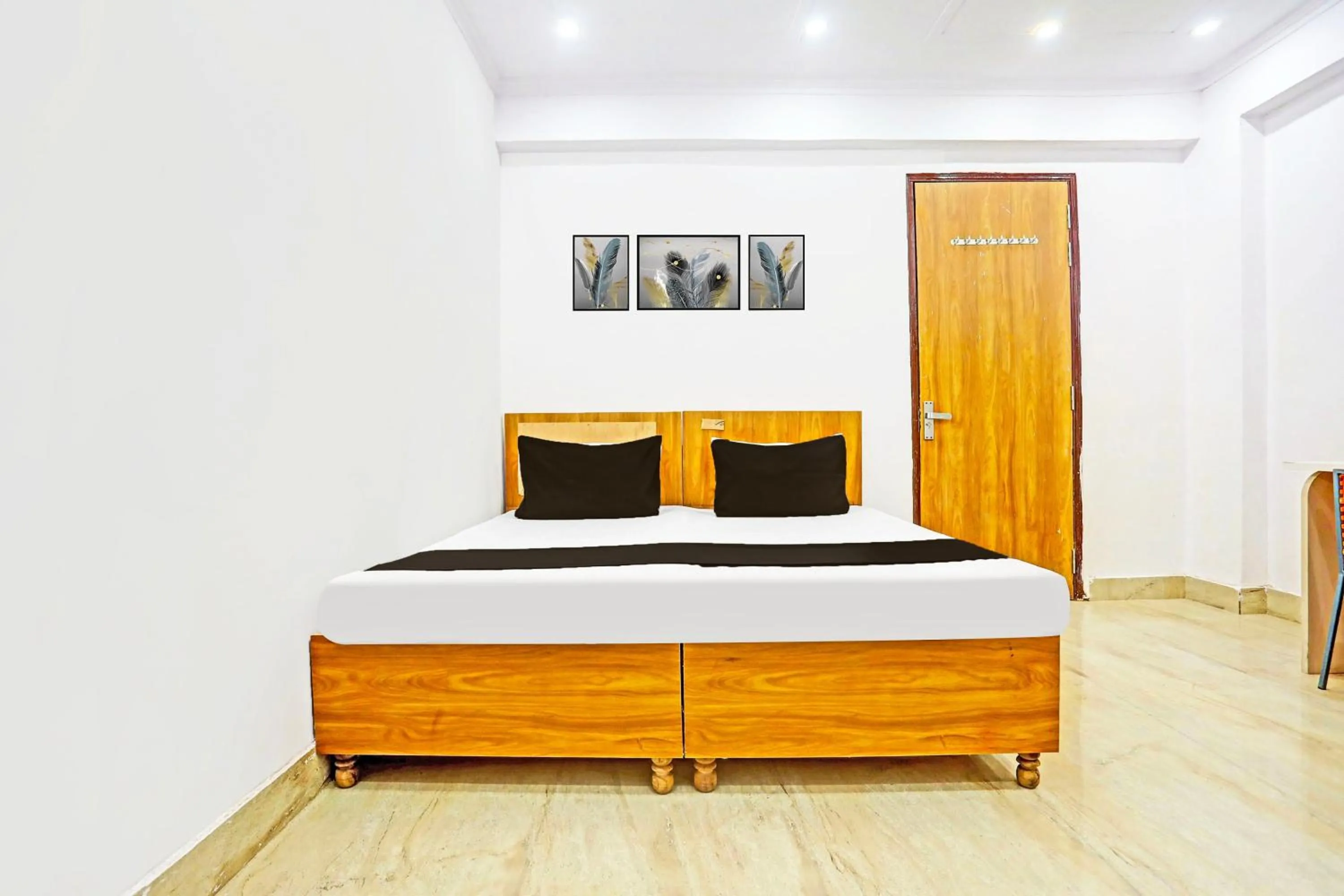 Bedroom in Hotel O High Sky Residency