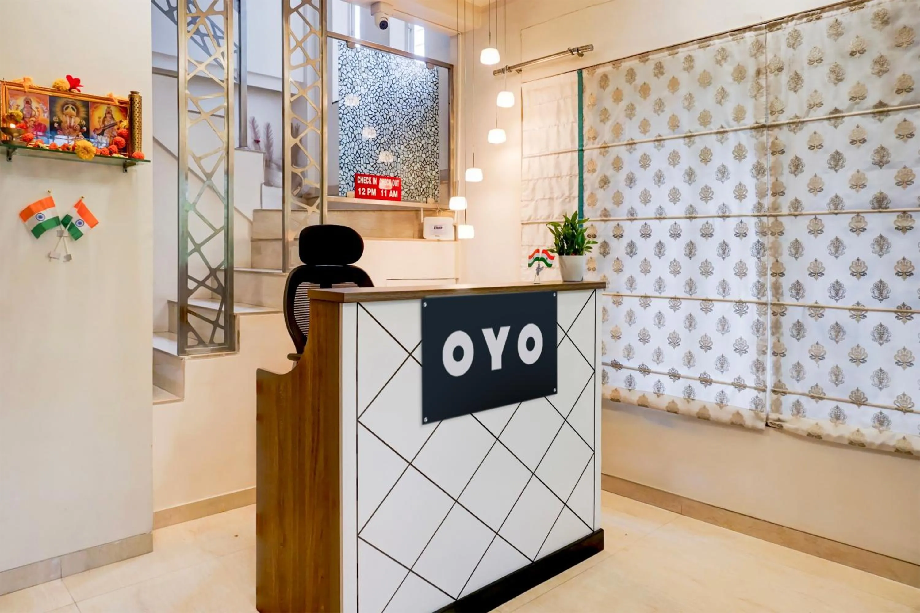 Lobby or reception in Hotel O Tejas Inn