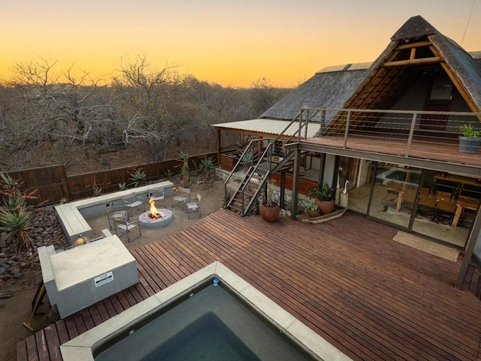 Bird's eye view in Ntoma House