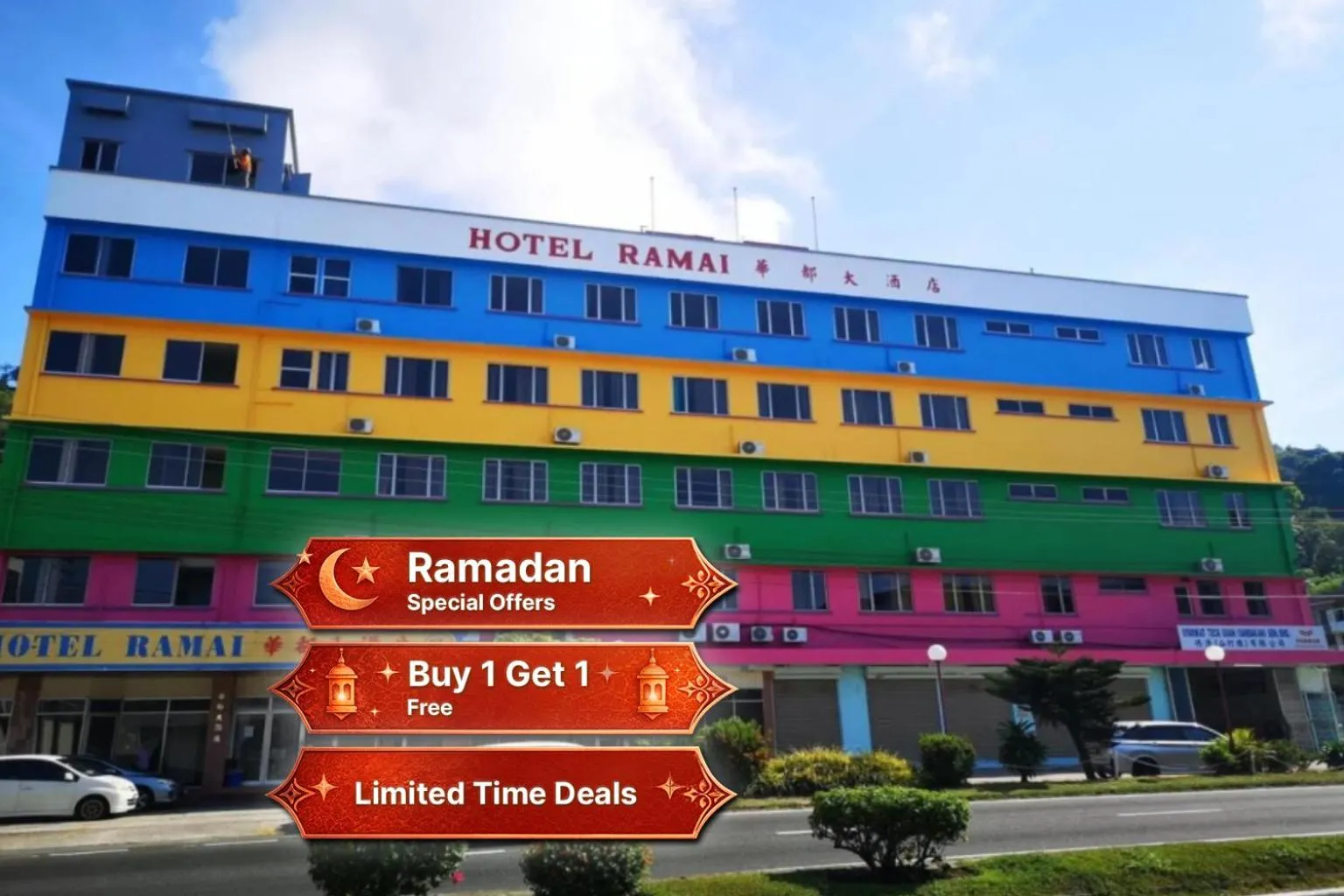 Property building in Hotel O Hotel Ramai
