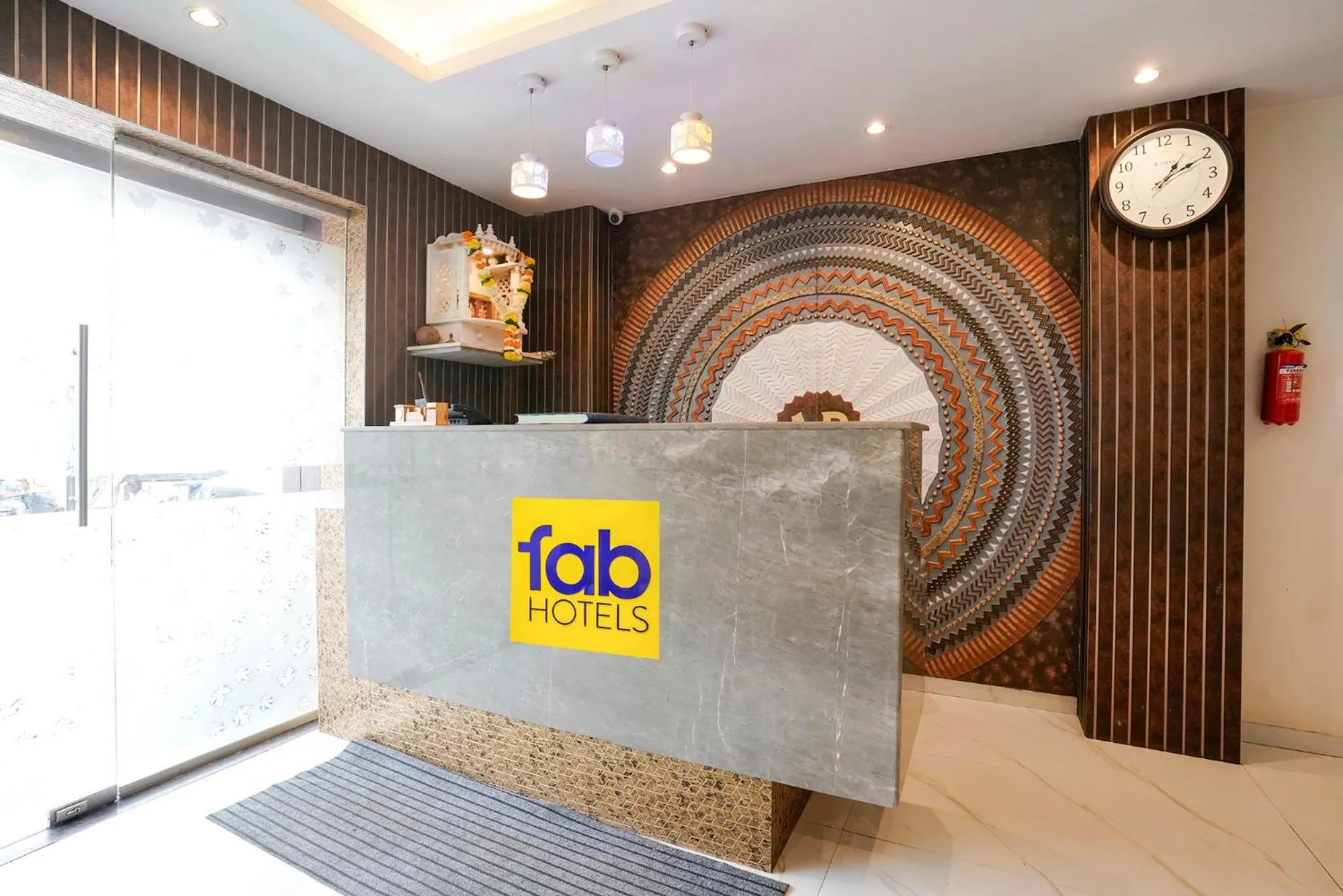 Lobby or reception in FabHotel Atithi Residency I - Nr BKC