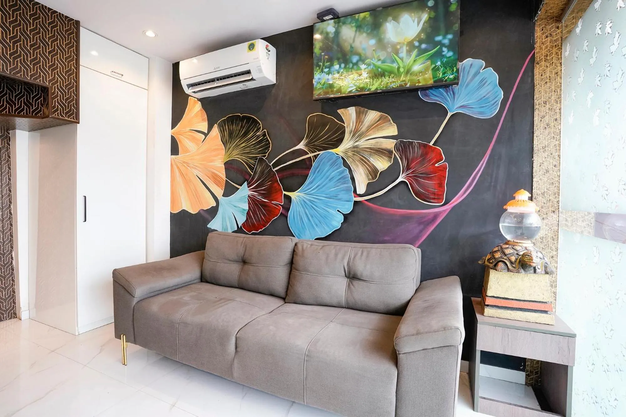 Seating area in FabHotel Atithi Residency I - Nr BKC