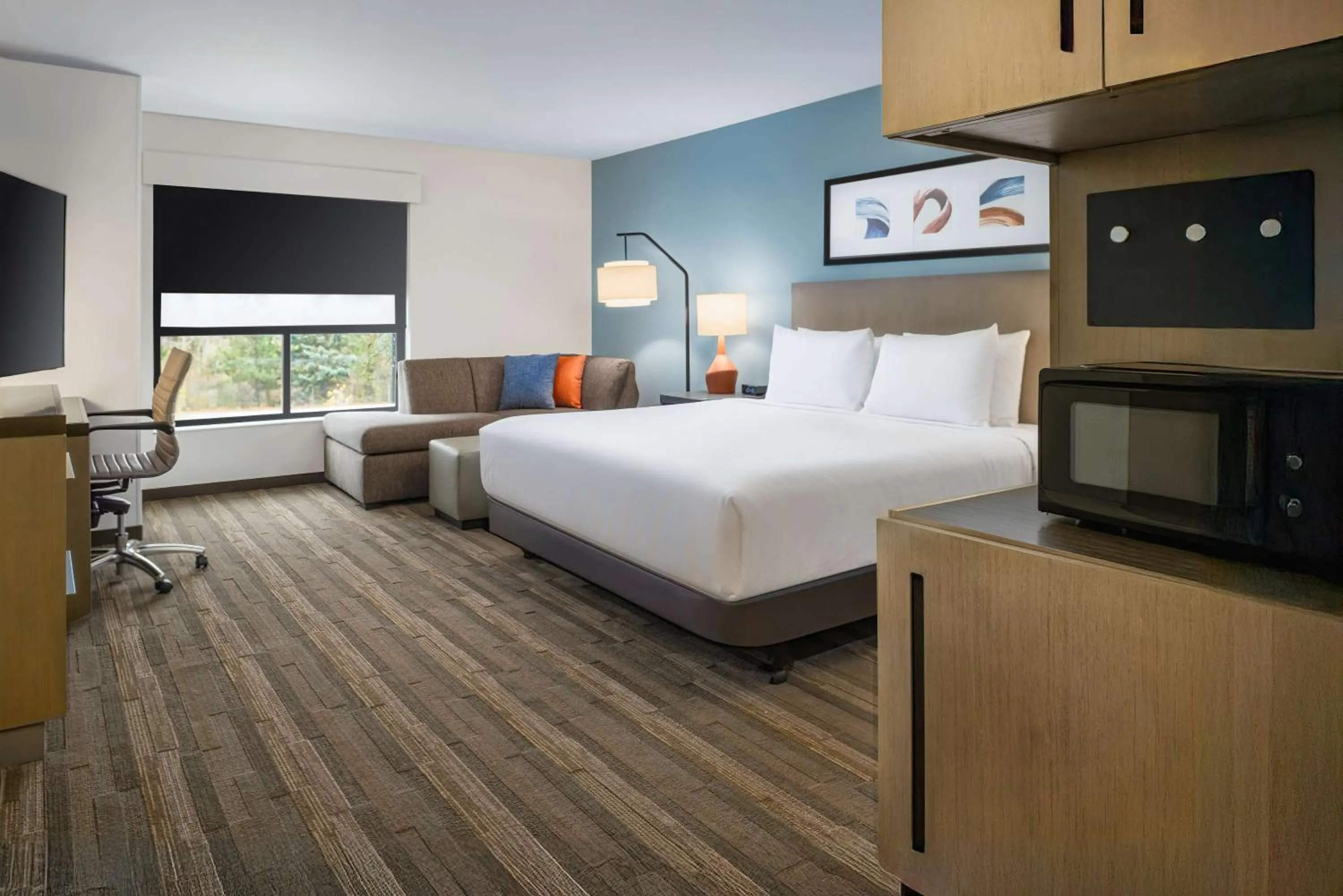 Bedroom, Bed in Hyatt House Auburn Hills/Detroit