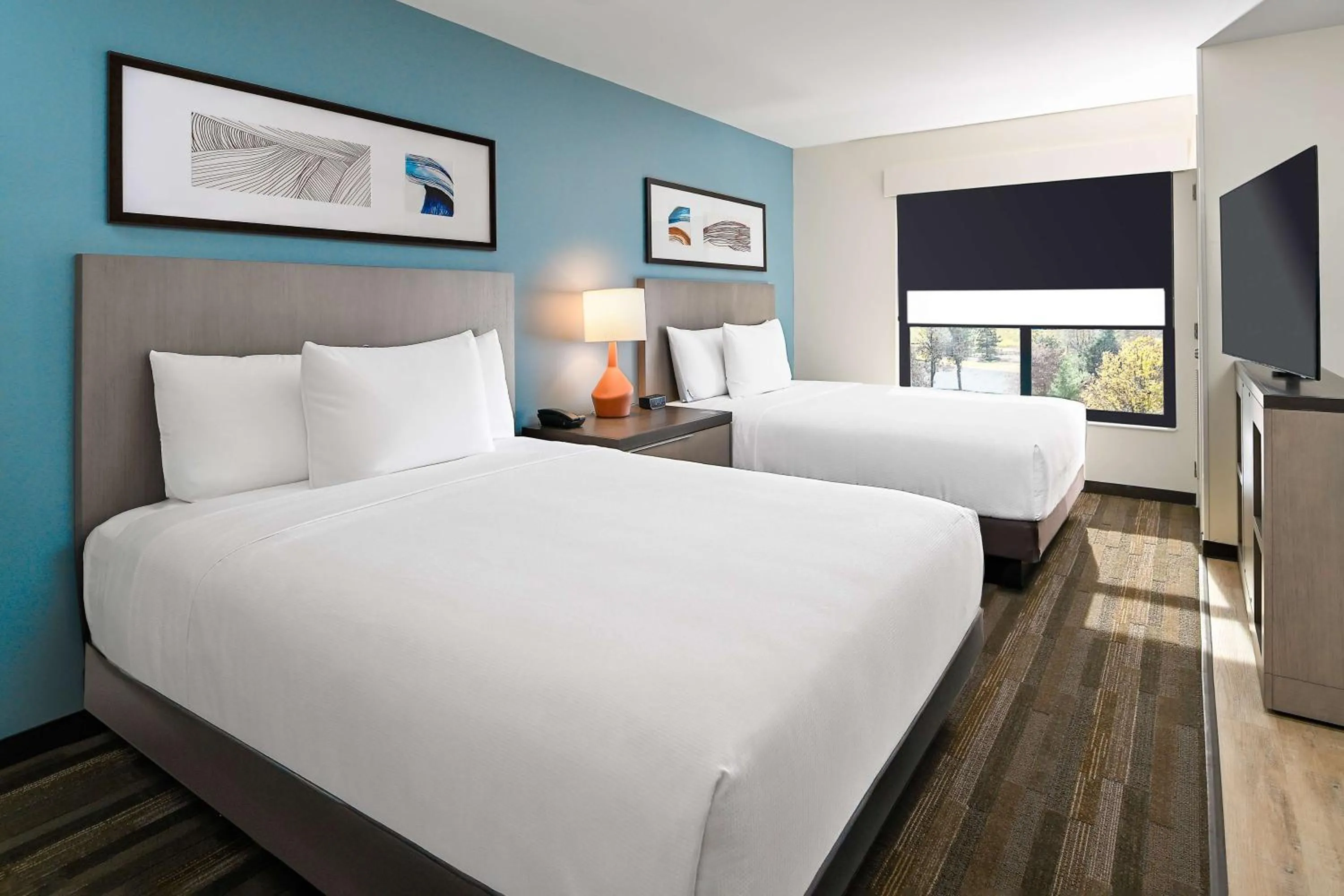 Bedroom, Bed in Hyatt House Auburn Hills/Detroit