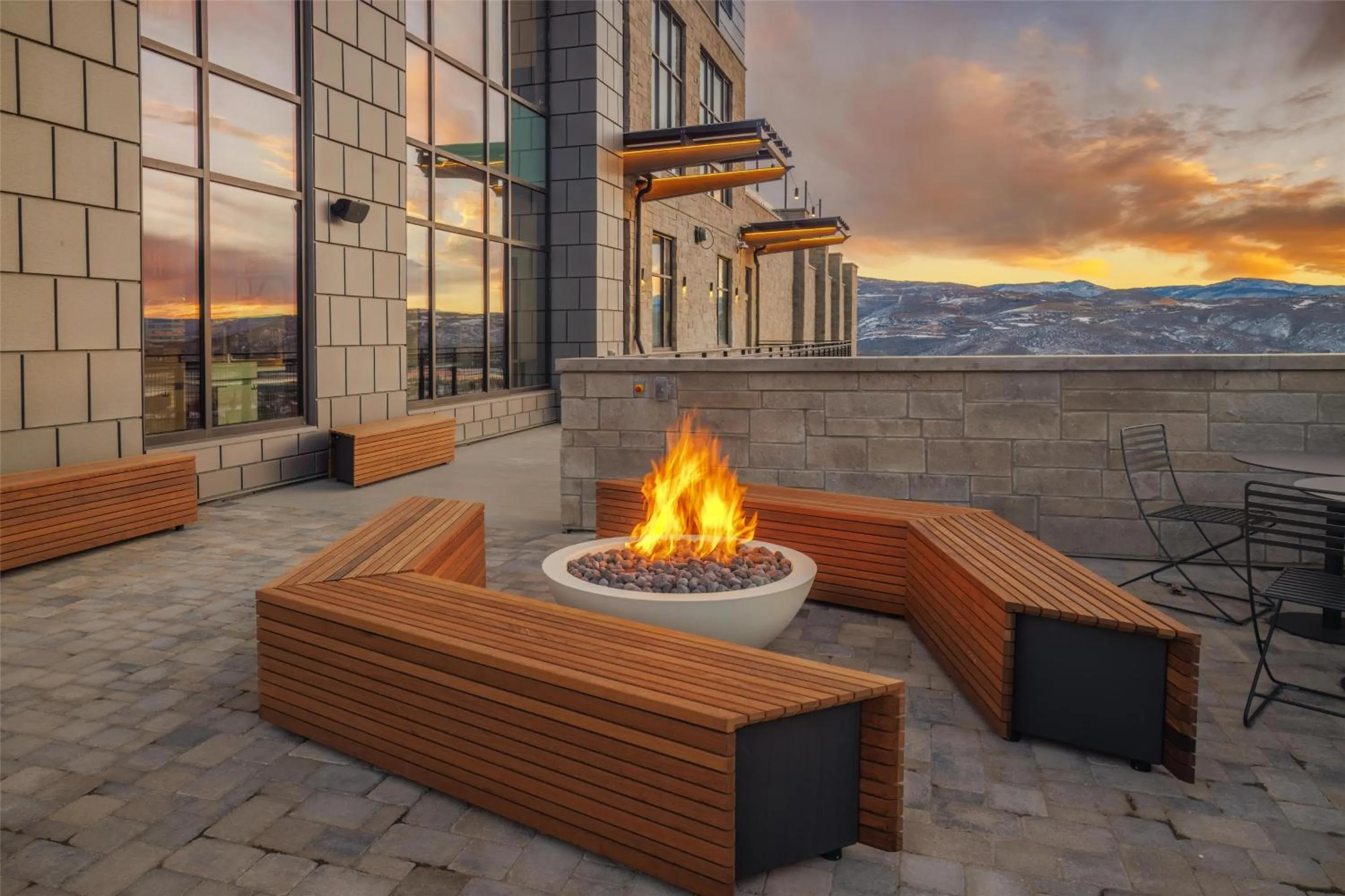 Patio in Grand Hyatt Deer Valley