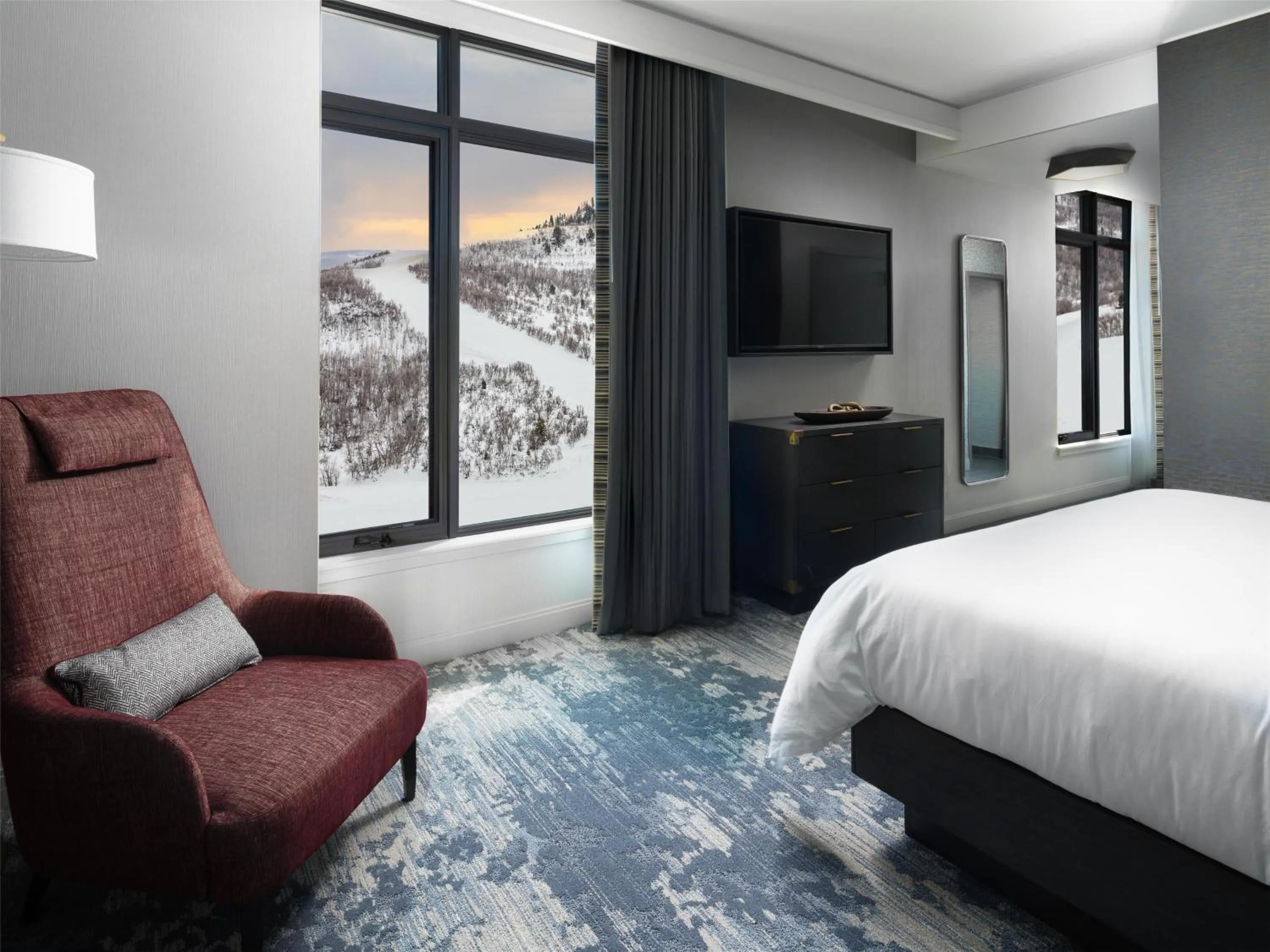 View (from property/room), Bed in Grand Hyatt Deer Valley