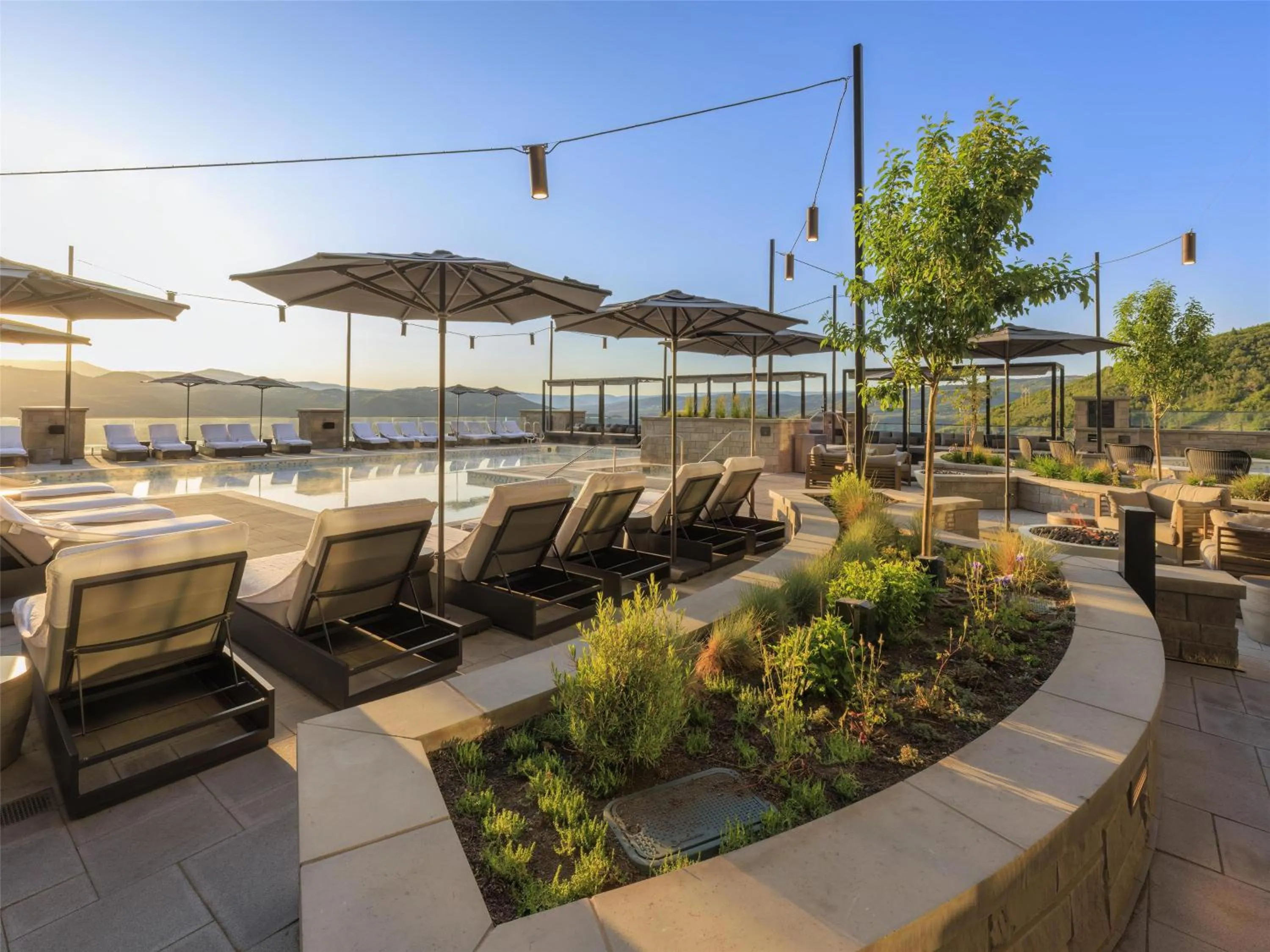 Swimming pool in Grand Hyatt Deer Valley