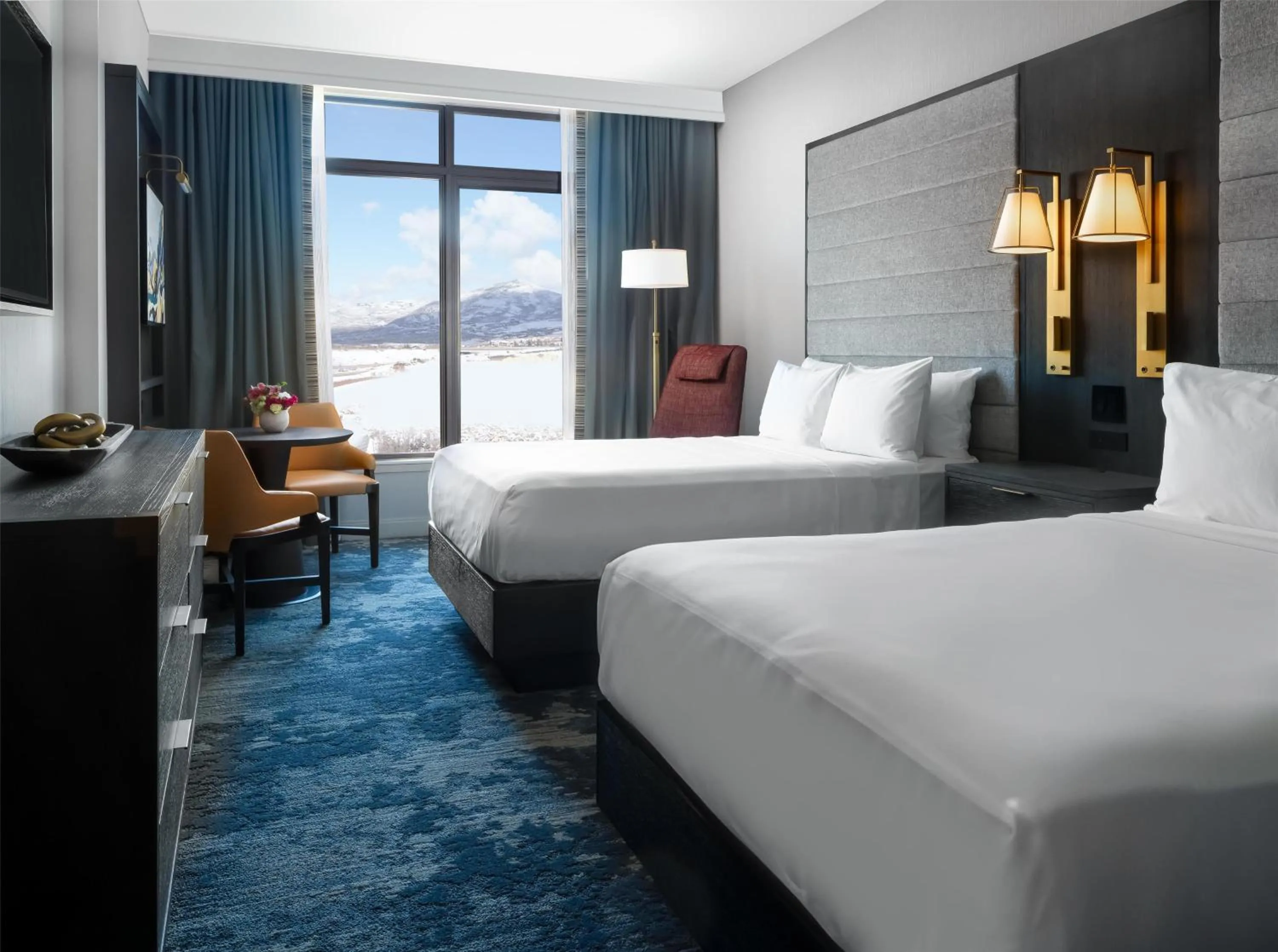 View (from property/room), Bed in Grand Hyatt Deer Valley