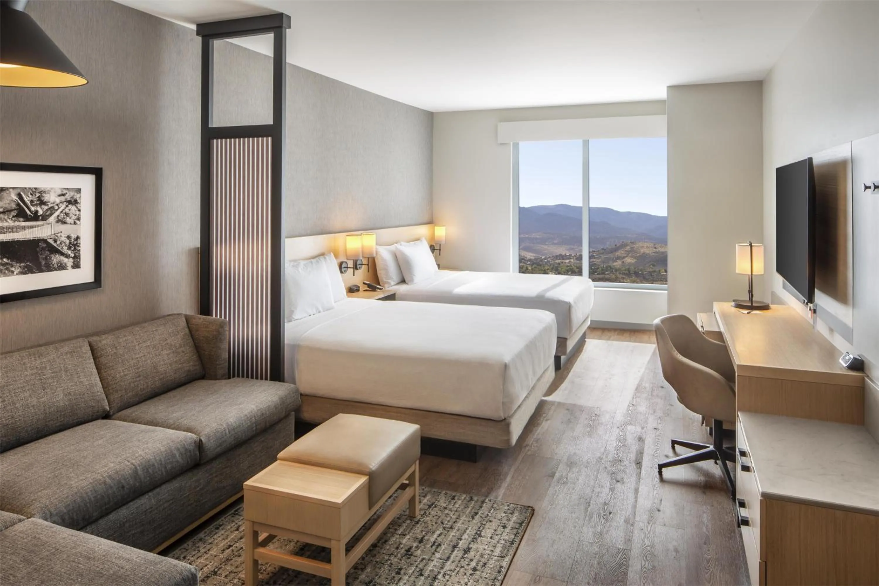 View (from property/room), Bed in Hyatt Place Reno