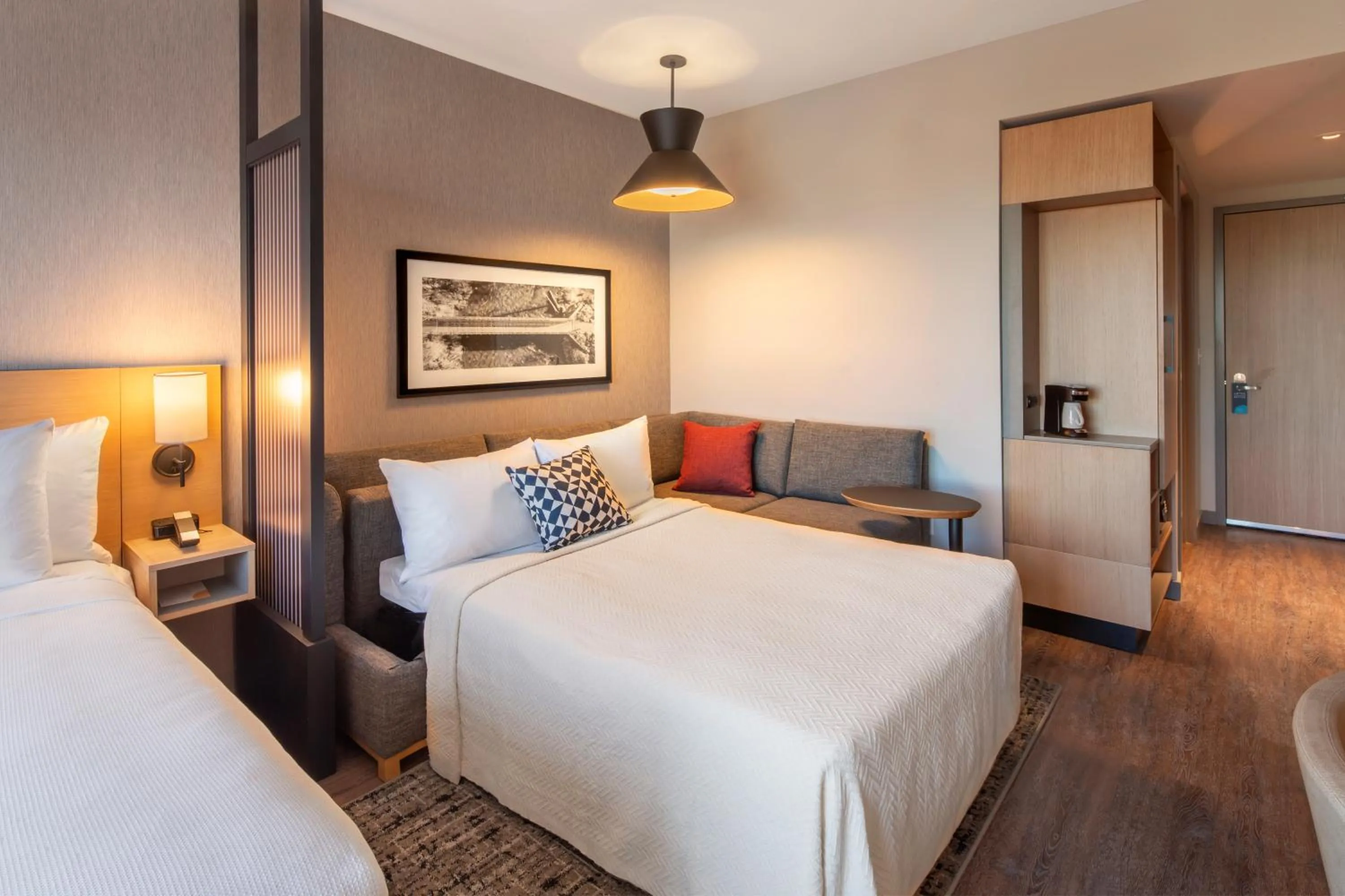 Bed in Hyatt Place Reno