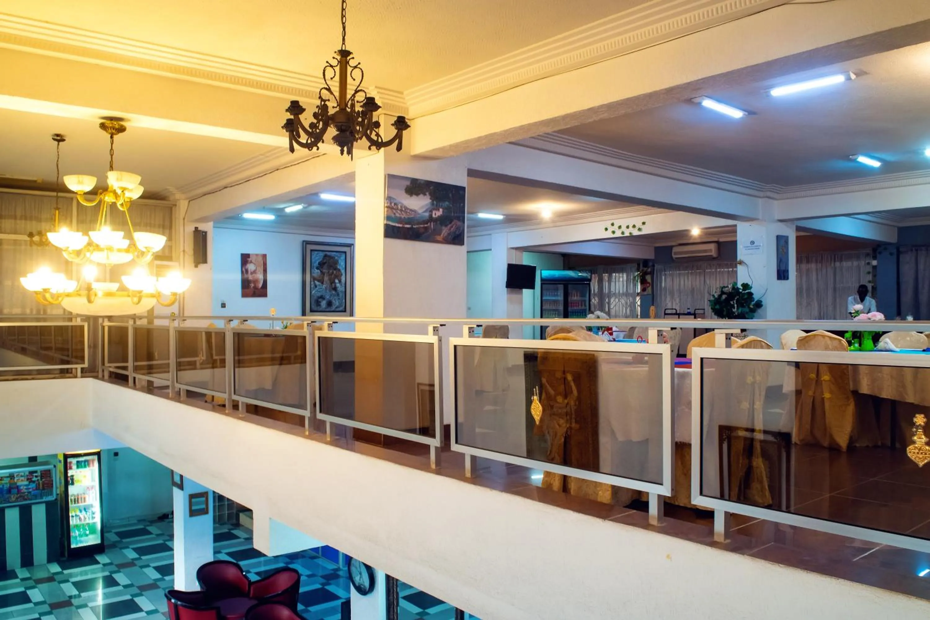 Lobby or reception in Riviera Hotel Benin