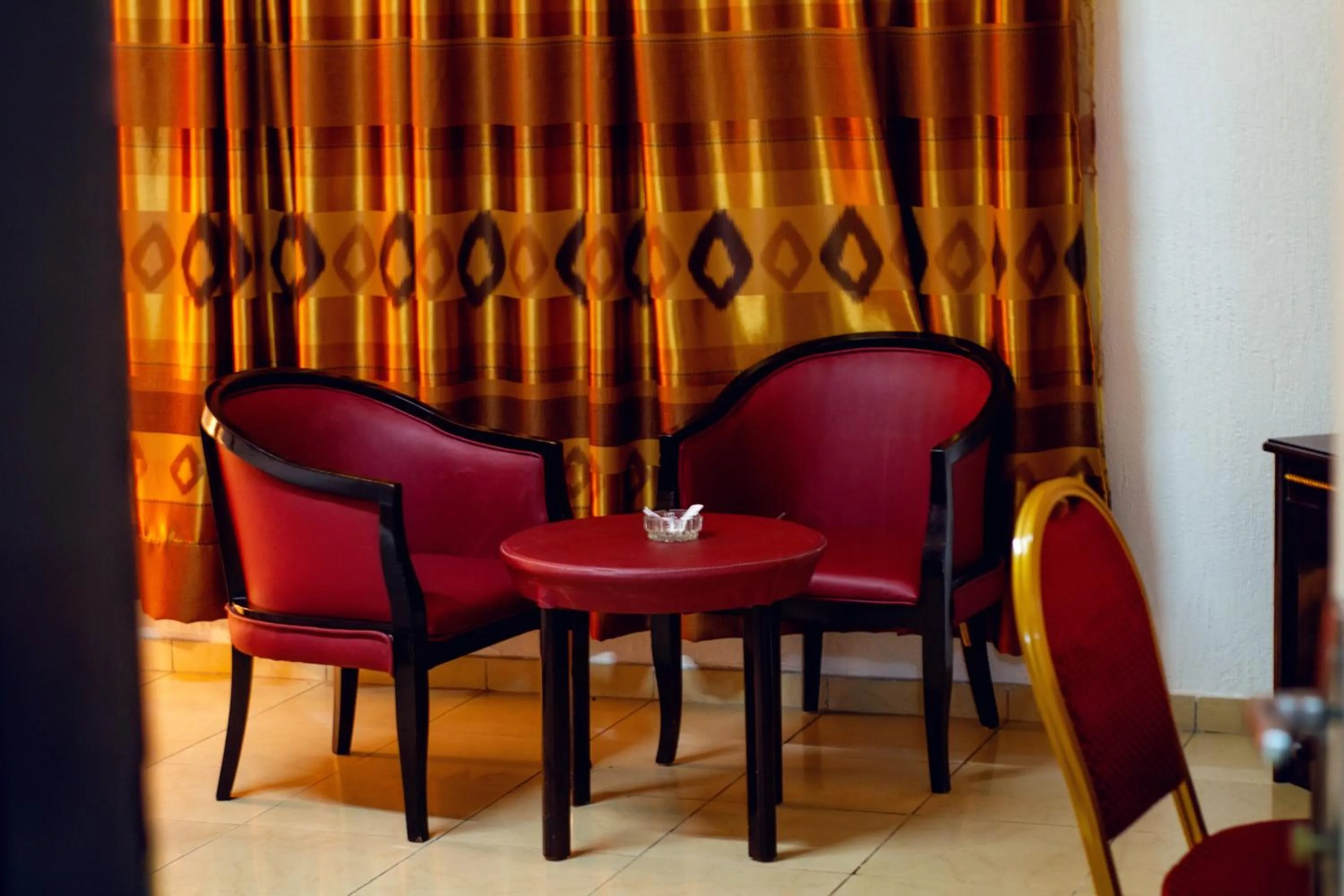 Seating area in Riviera Hotel Benin