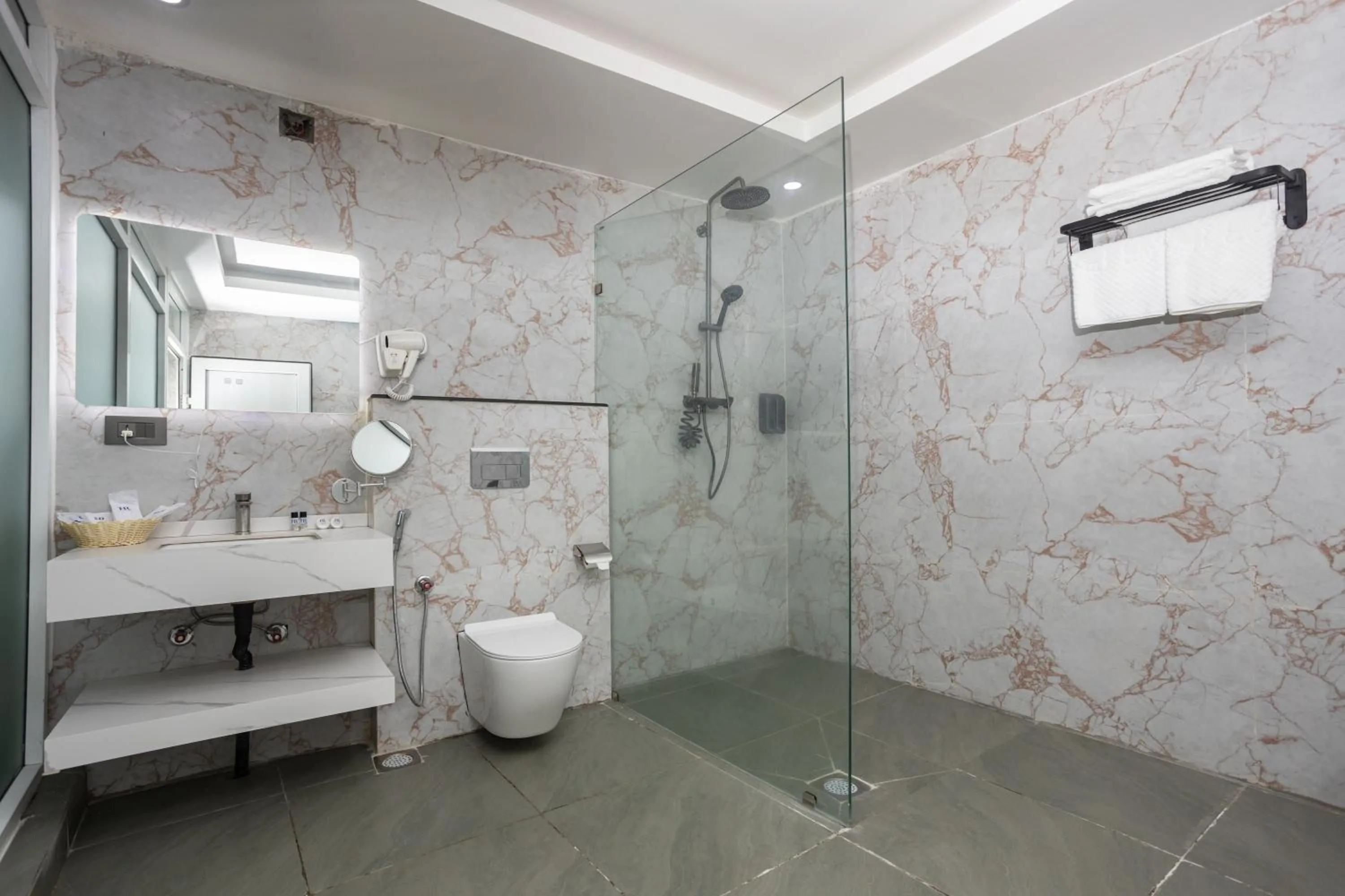 Bathroom in Hotel Robot