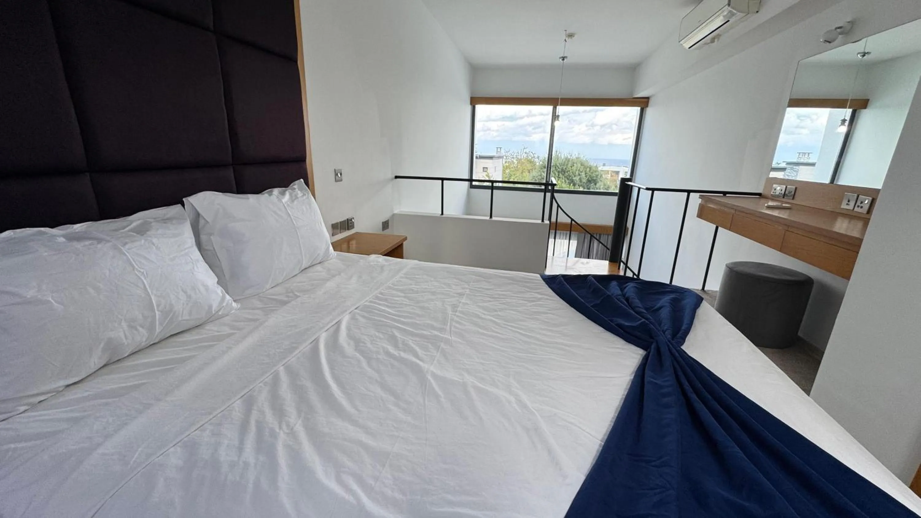 Bed in Bellapais Oasis Hotel