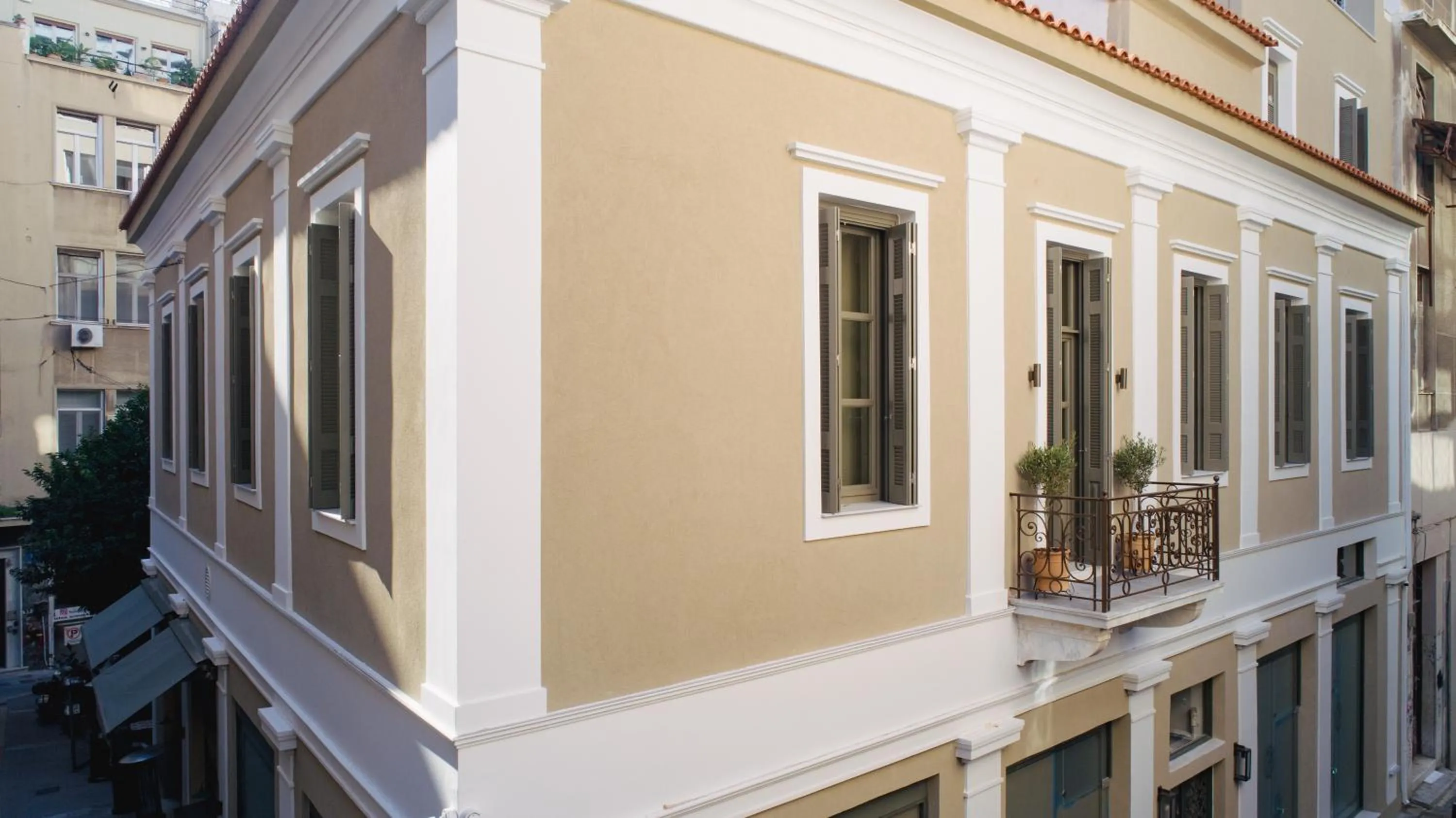 Property building in Emerald Hotel Athens