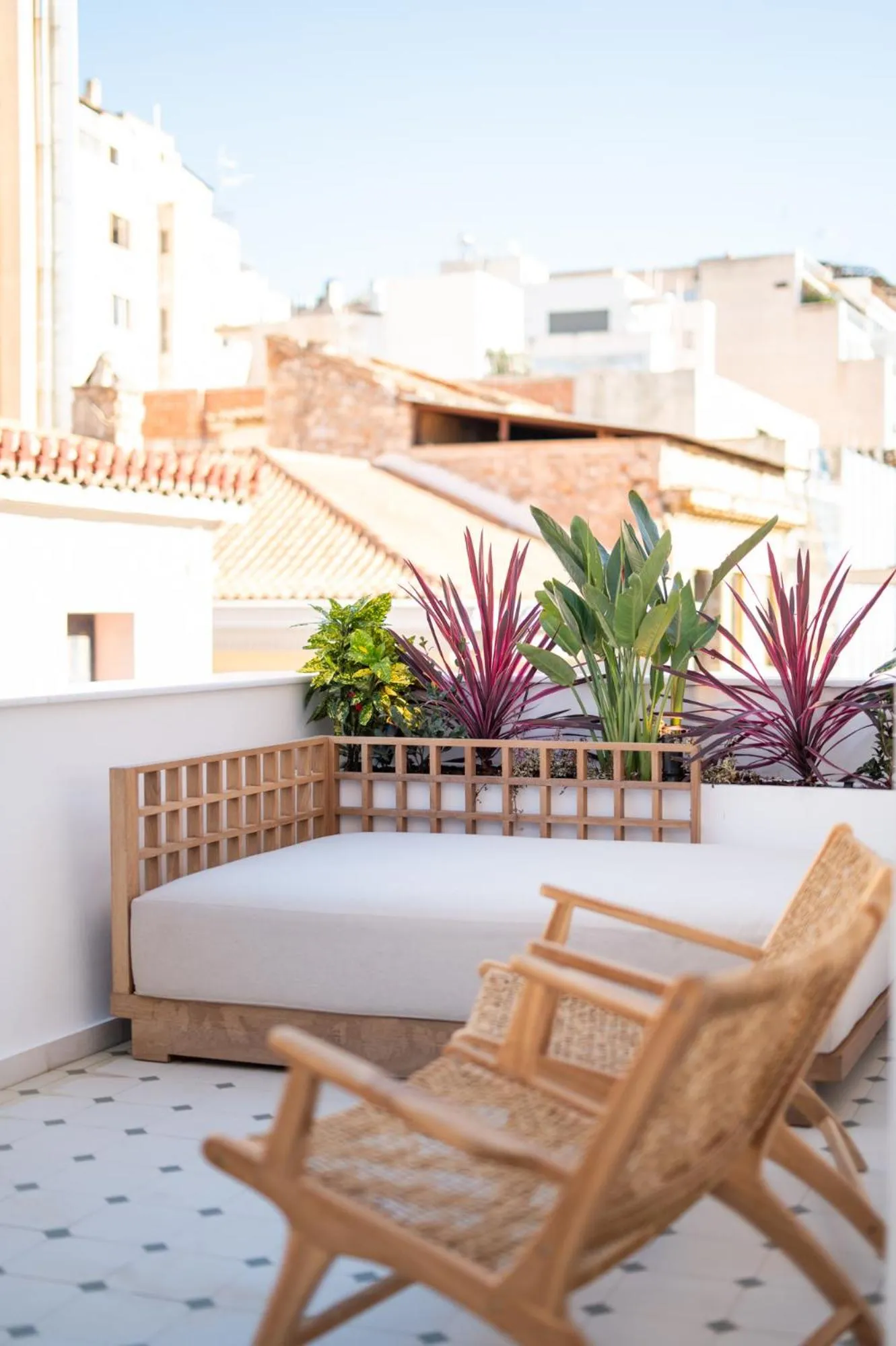 Balcony/Terrace in Emerald Hotel Athens