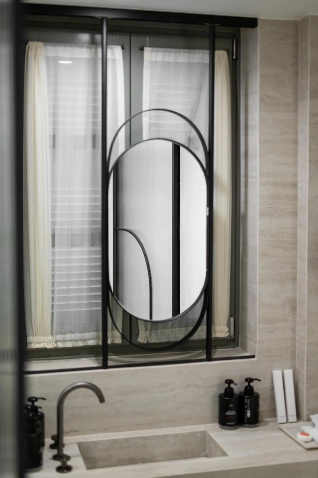 Bathroom in Emerald Hotel Athens