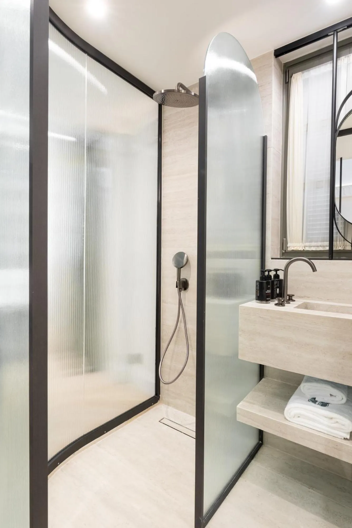 Bathroom in Emerald Hotel Athens