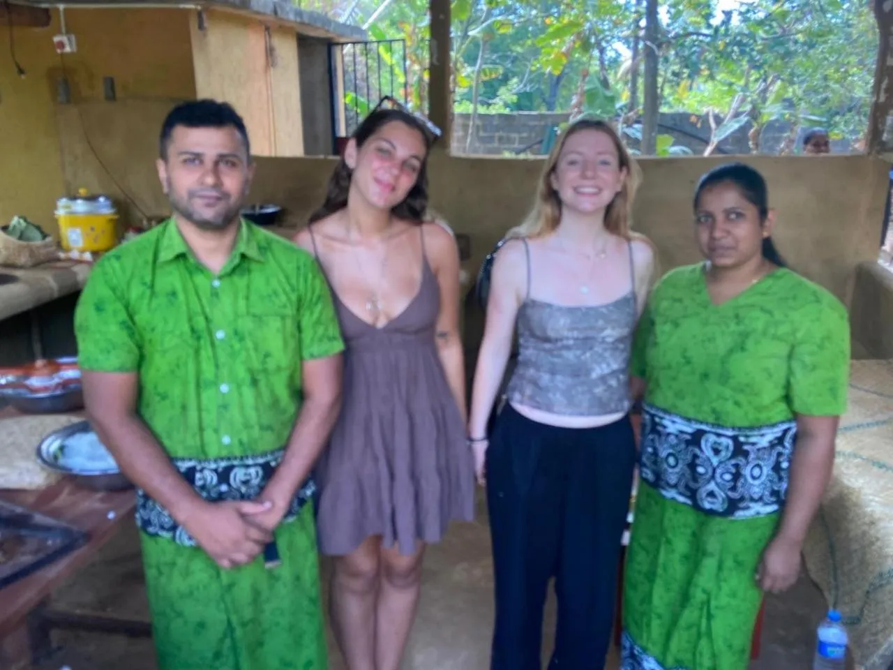 group of guests in Ayurvedic Lanka Wellness Hotel
