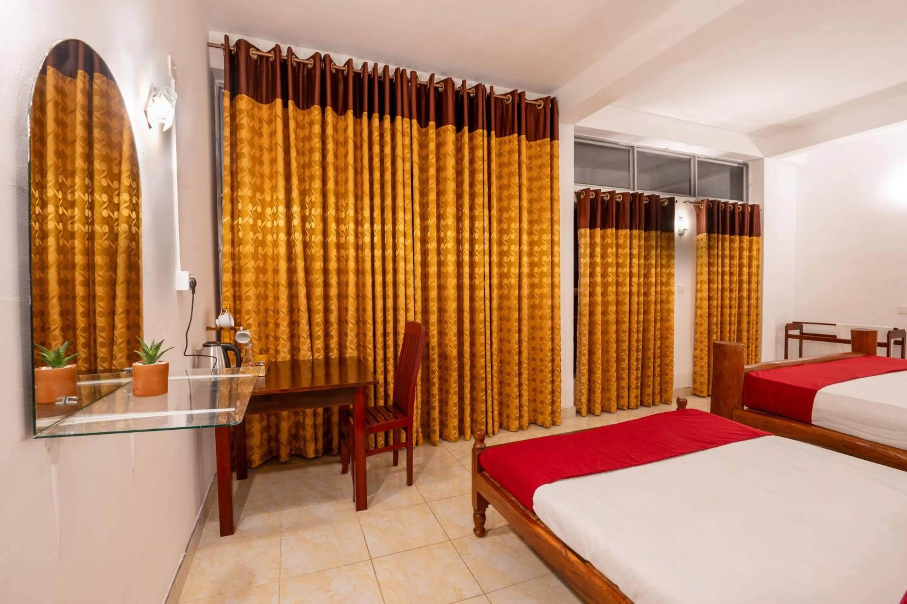Bedroom, Bed in Ayurvedic Lanka Wellness Hotel