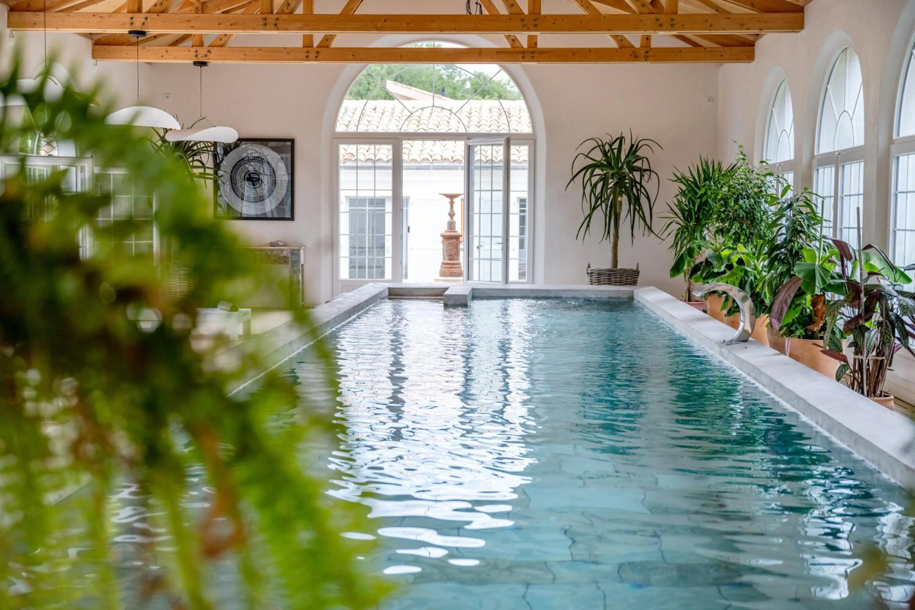 Swimming pool in Secret d'Uzès - Place aux Herbes - Piscine chauffée et Jacuzzi