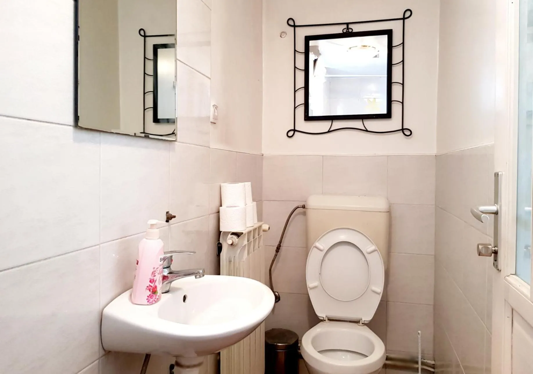 Toilet in Hostel Pansion Lion