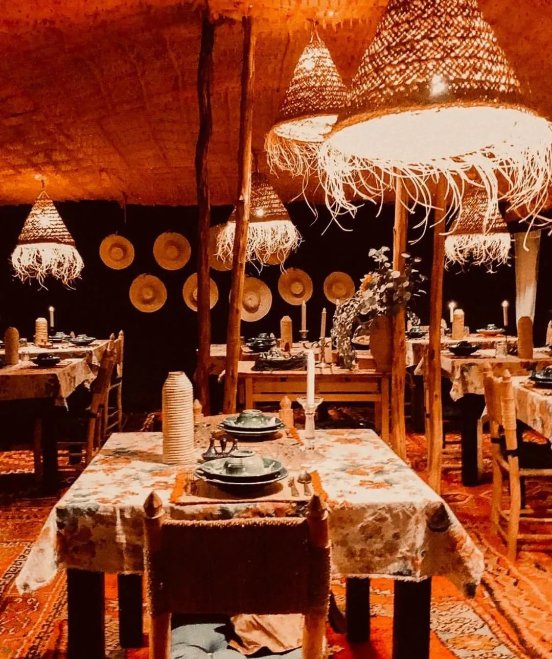 Dining area in Kam Kam Dunes