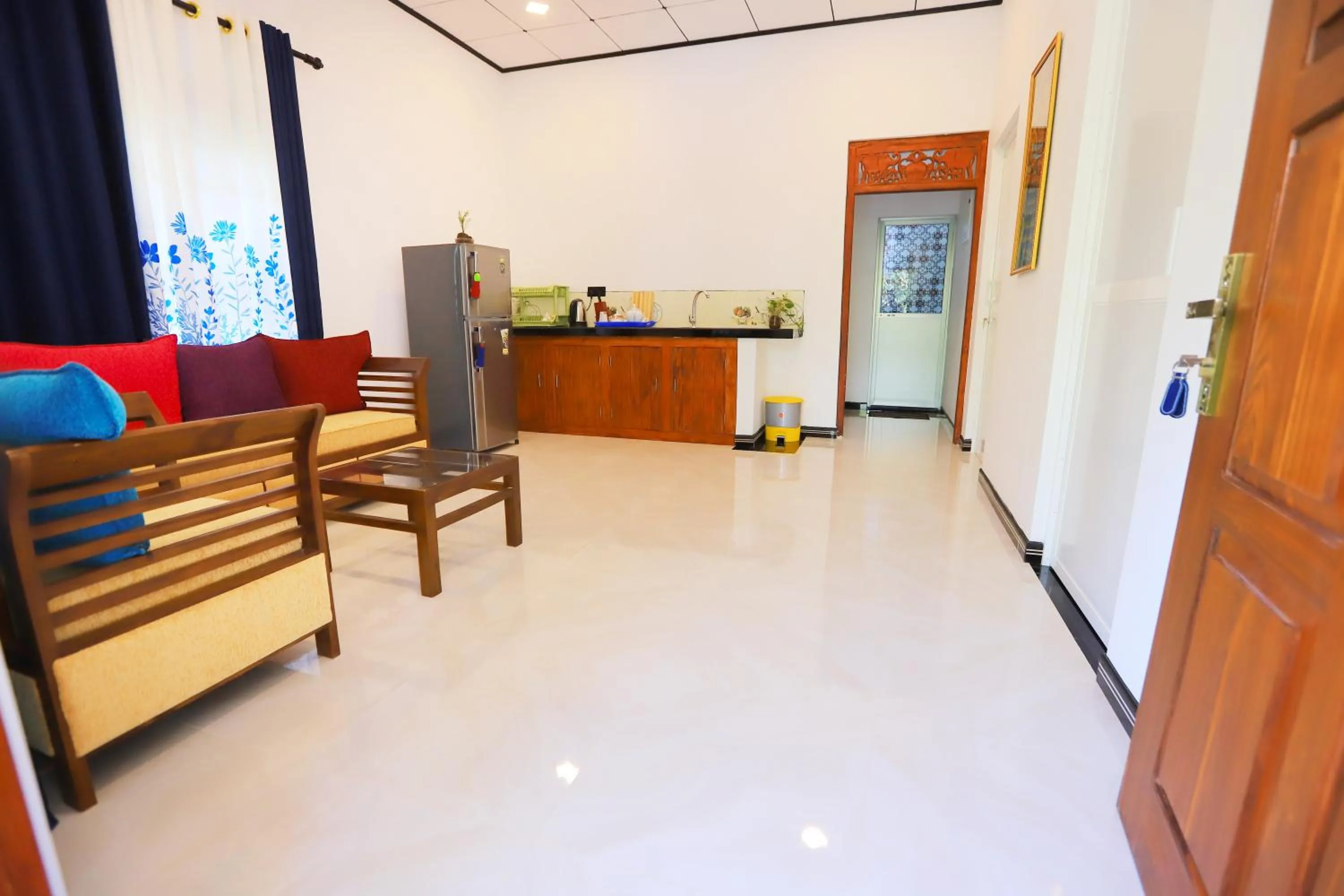 Kitchen or kitchenette in Dinsara Pearl Villa