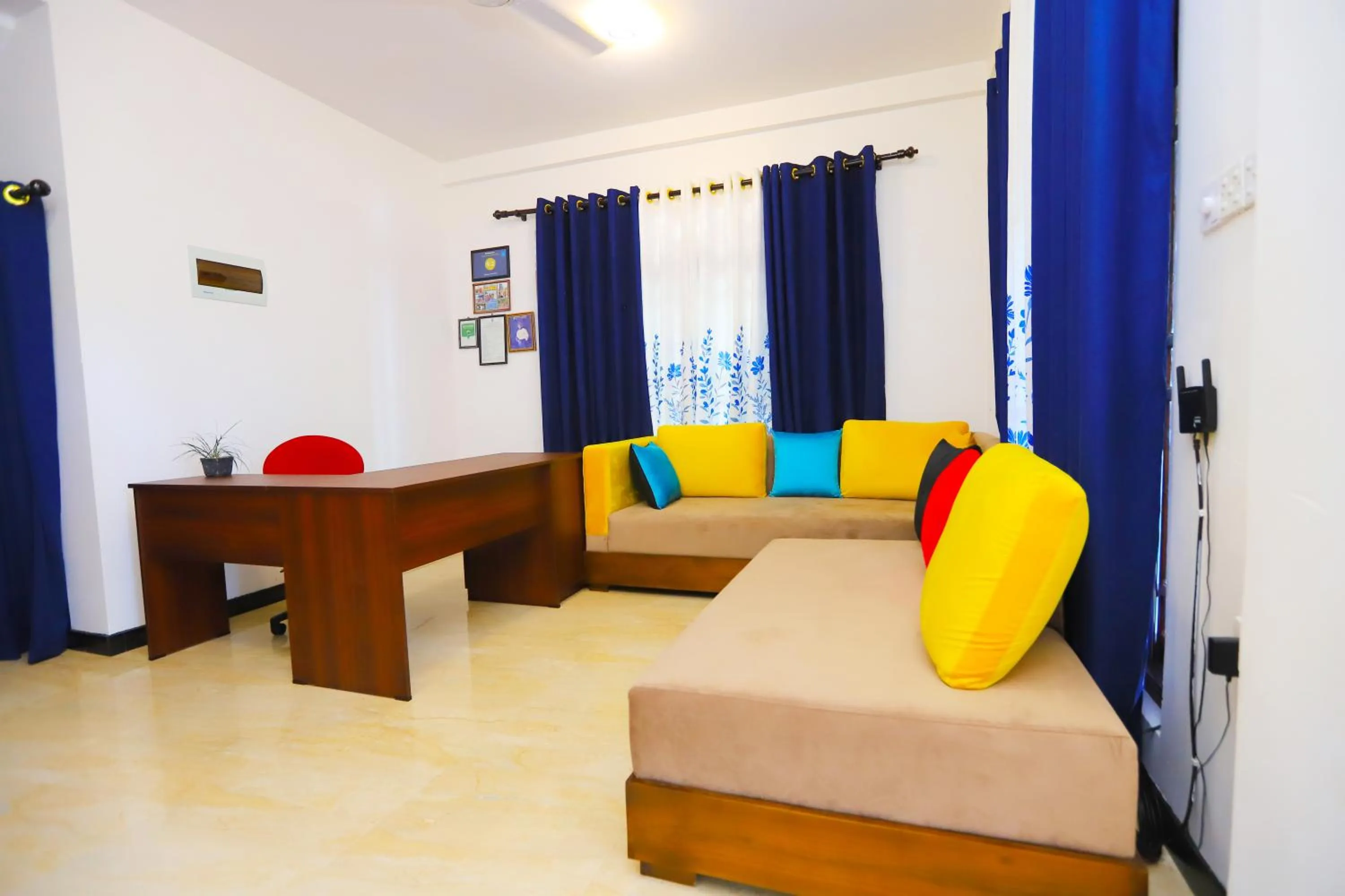 Living room in Dinsara Pearl Villa