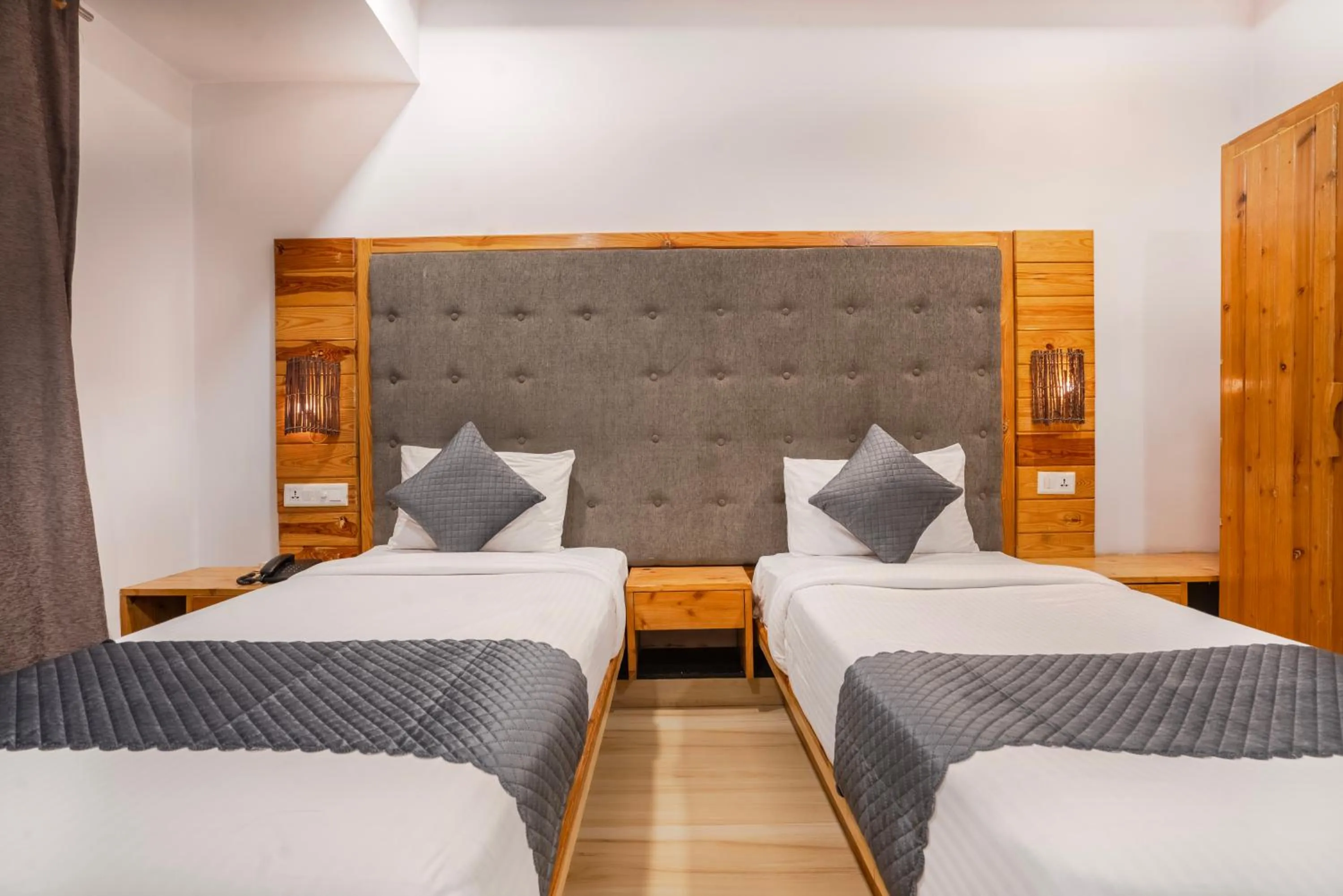 Bedroom, Bed in Hotel Lokis Forest Inn L B Nagar