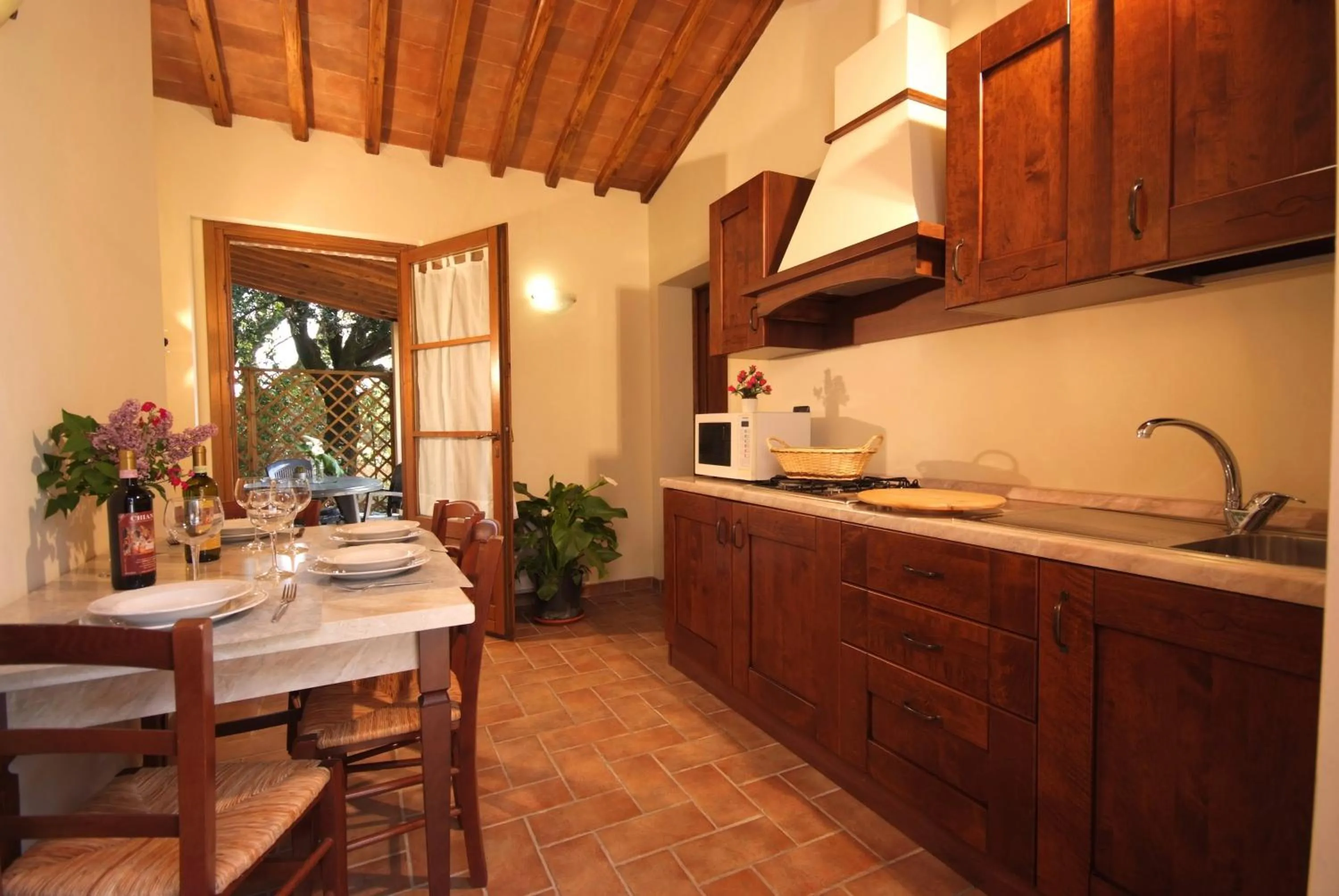 Kitchen or kitchenette in Antico Borgo Il Cardino