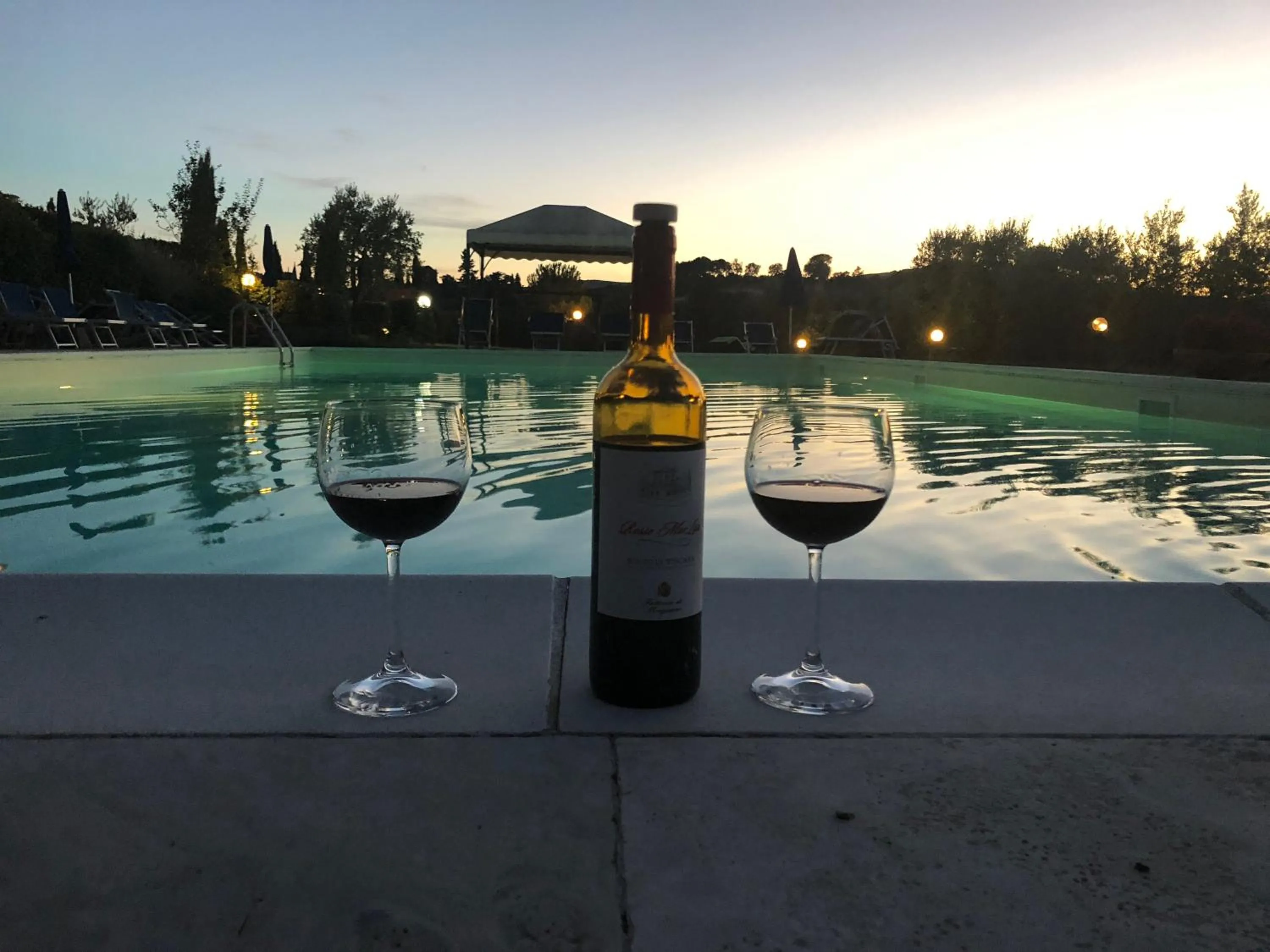 Natural landscape in Antico Borgo Il Cardino