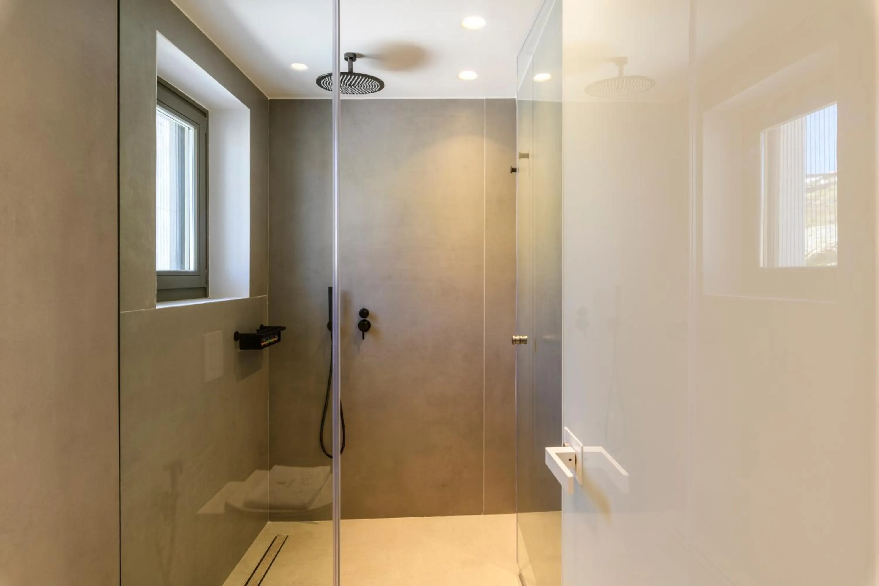Shower in Nasta Suites & Villas Intentional Living Mykonos