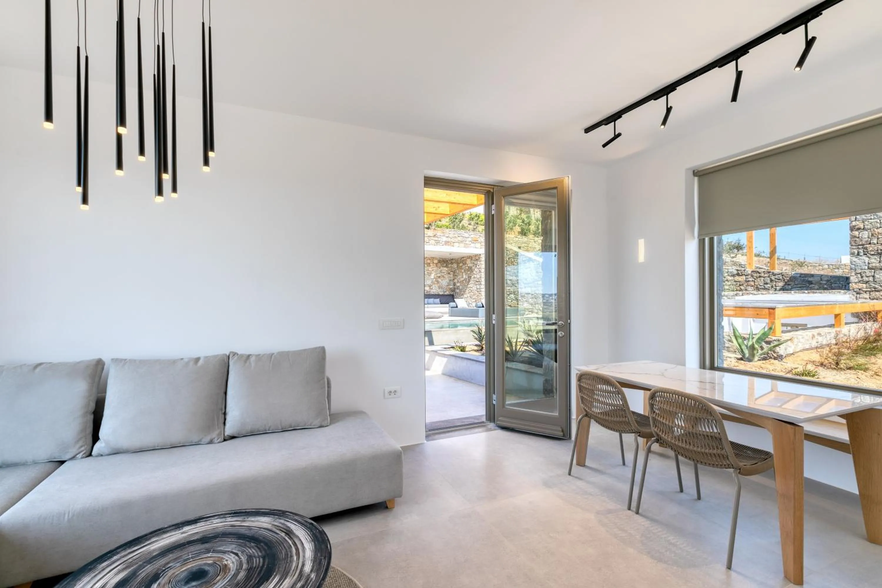 Living room in Nasta Suites & Villas Intentional Living Mykonos