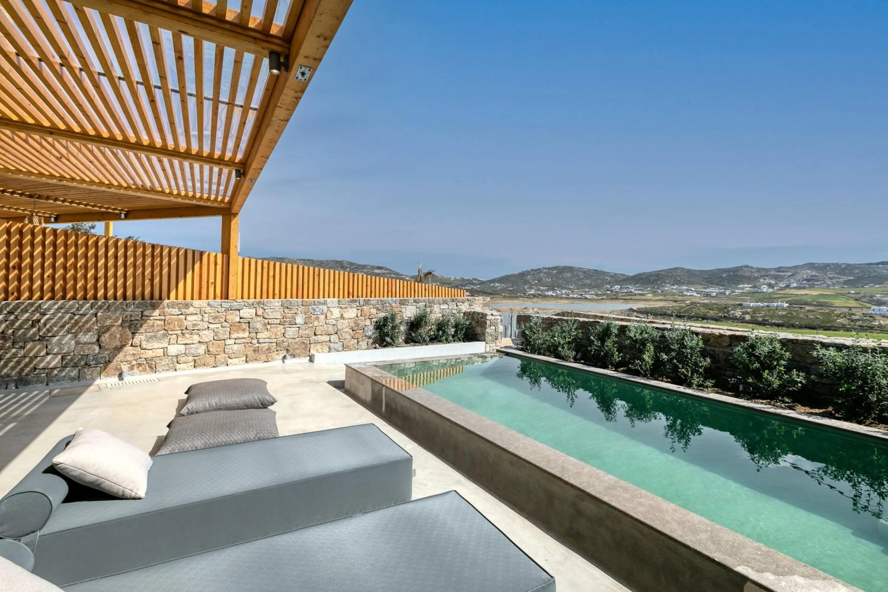 Patio in Nasta Suites & Villas Intentional Living Mykonos