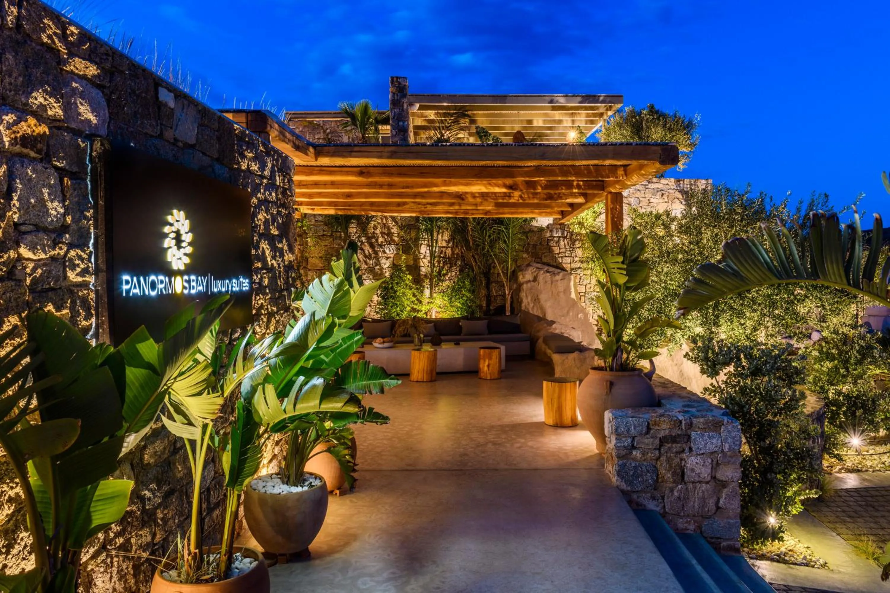 Property building in Nasta Suites & Villas Intentional Living Mykonos