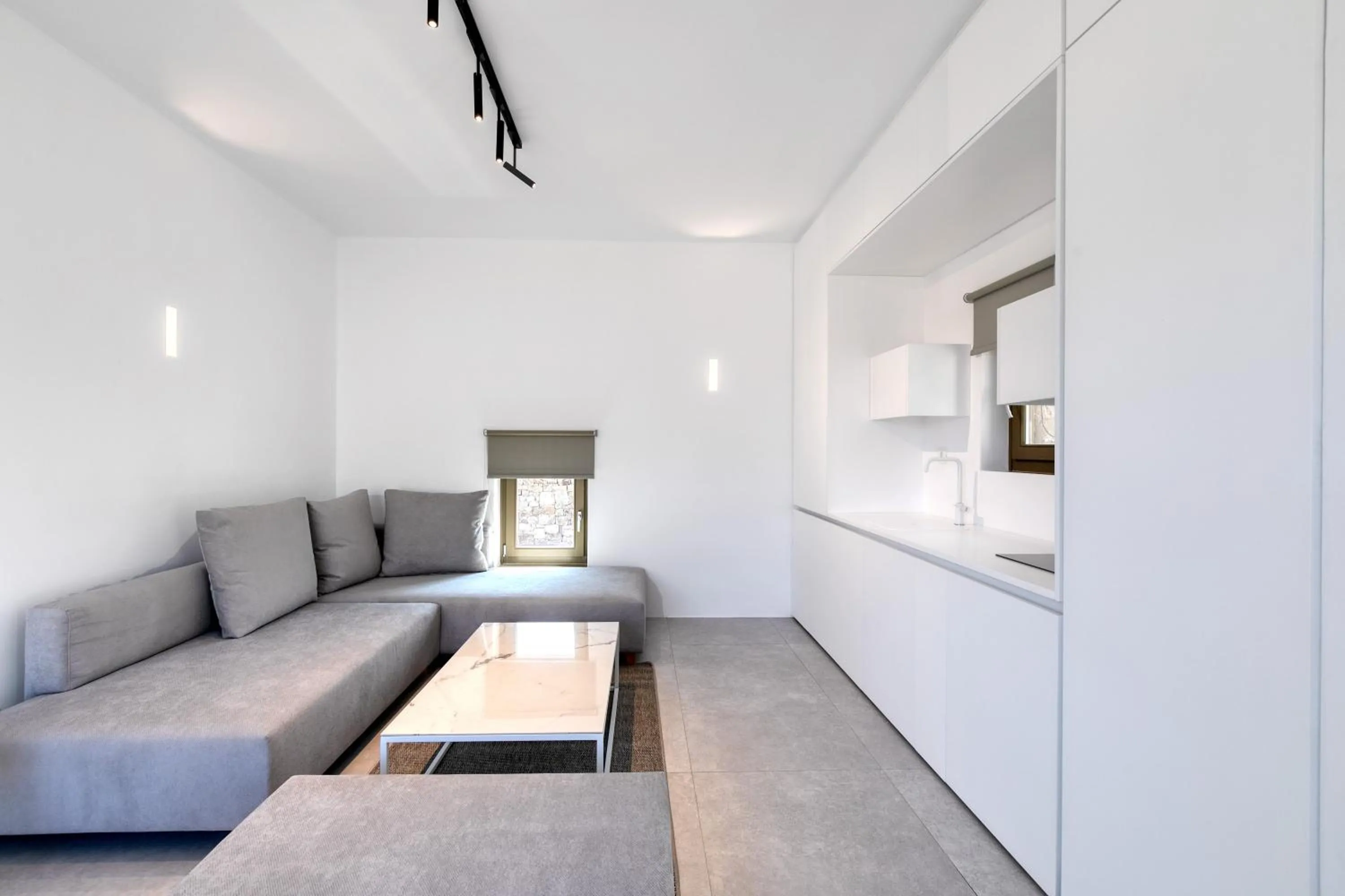 Living room in Nasta Suites & Villas Intentional Living Mykonos