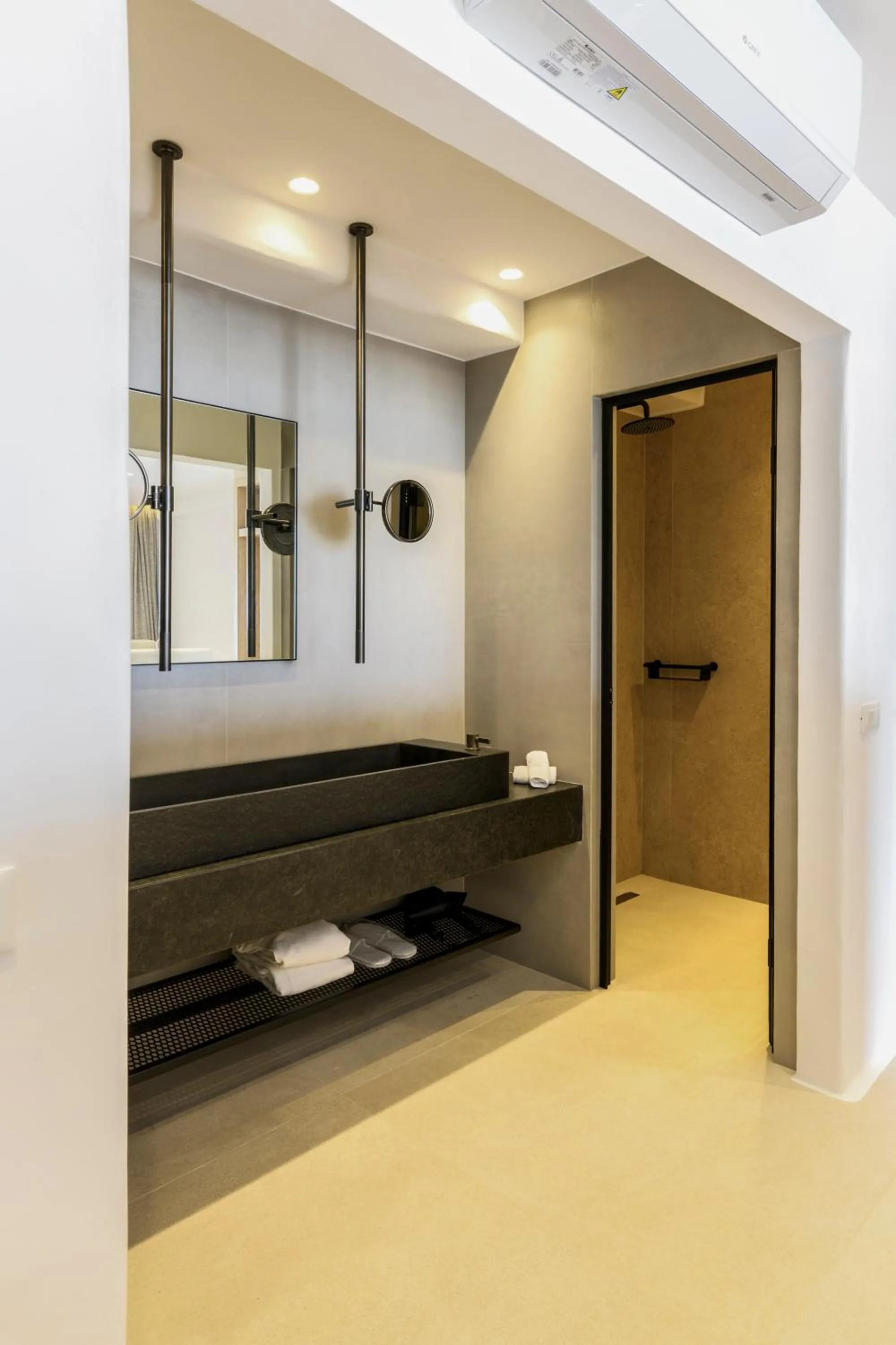 Shower in Nasta Suites & Villas Intentional Living Mykonos