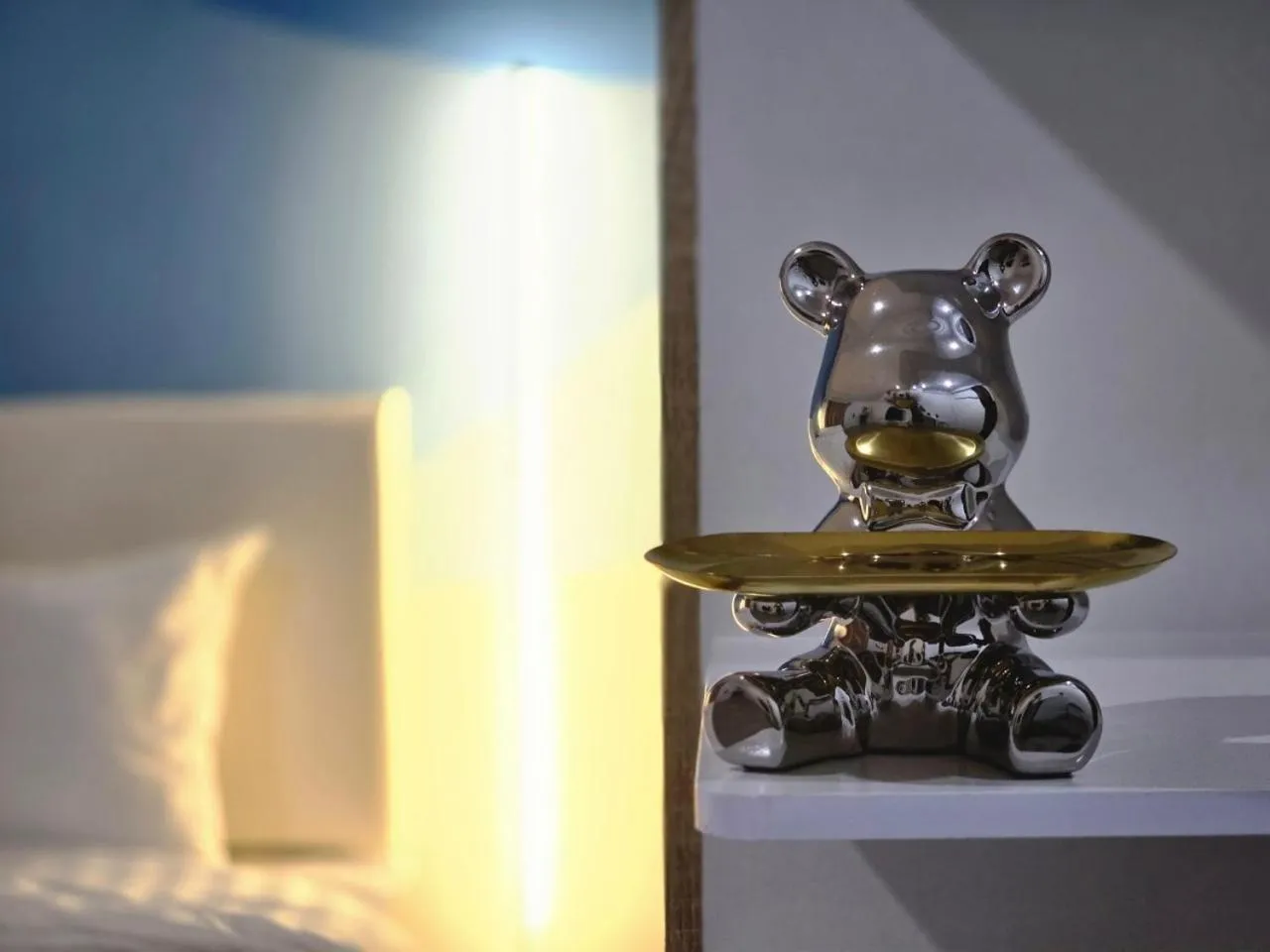 Bed in SRINN Hotel Pattaya Klang