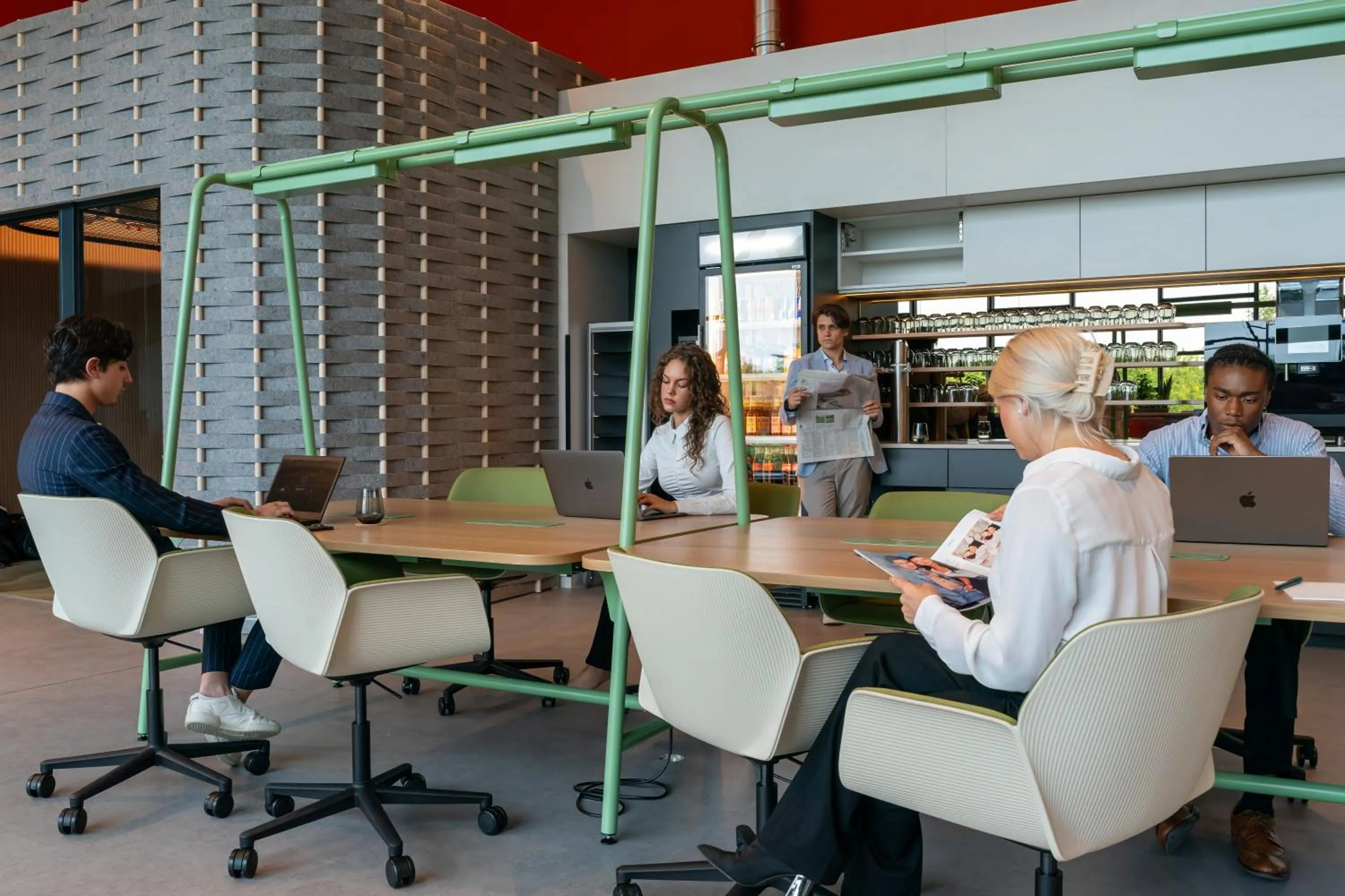 Seating area in Cocoon Theresienwiese