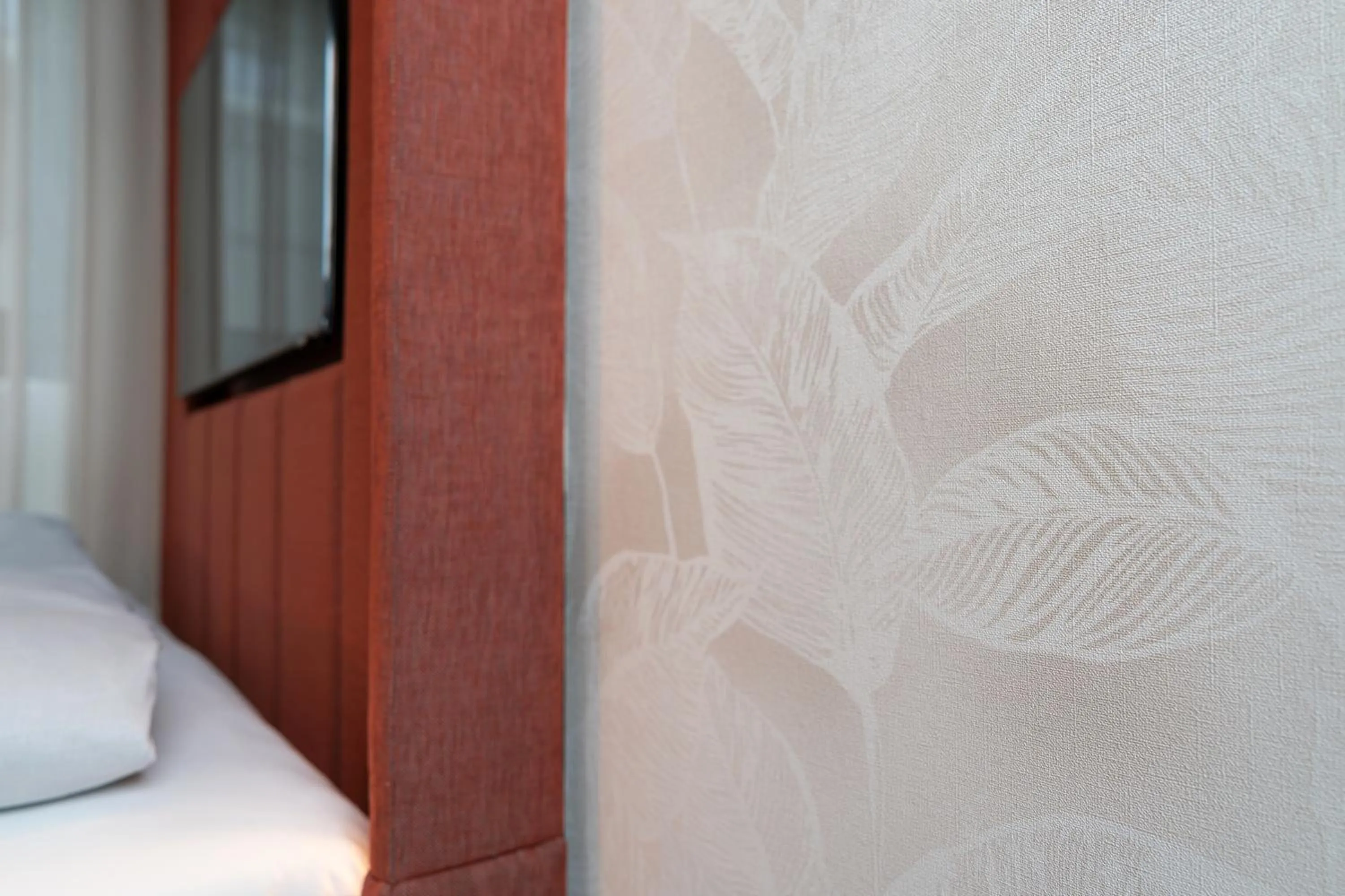 Decorative detail, Bed in Cocoon Theresienwiese