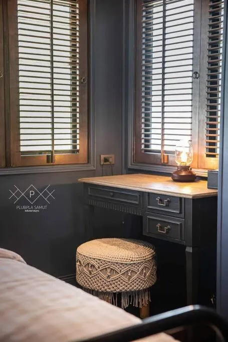 Bed in Plubpla Samut River Villas